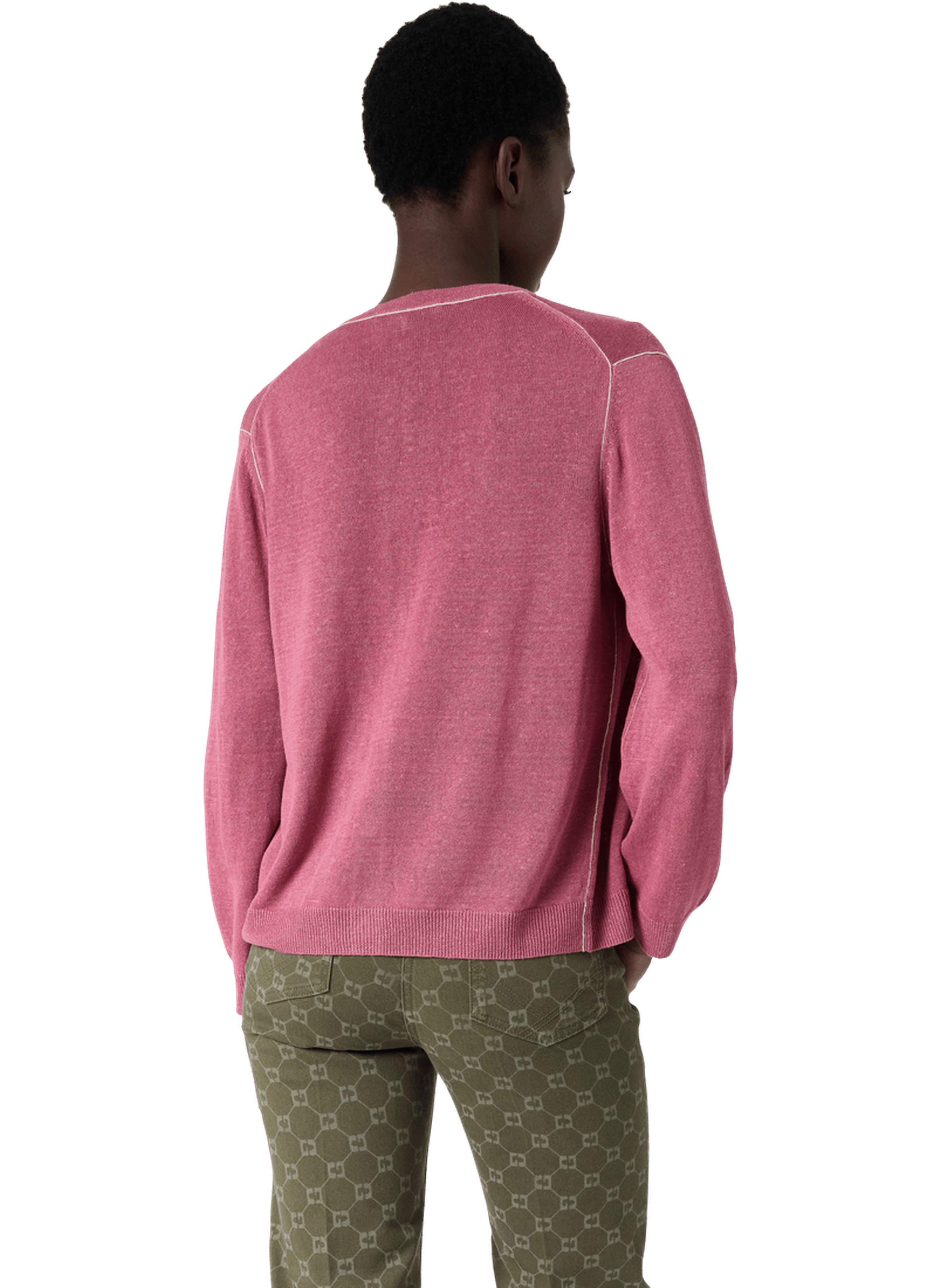 Gilet en lin mélangé - lorys GERARD DAREL Rose