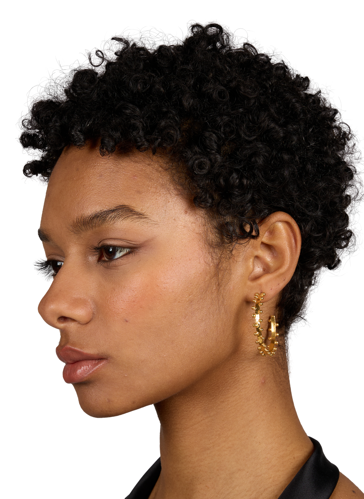 Créoles Gipsy en laiton SYLVIA TOLEDANO Doré