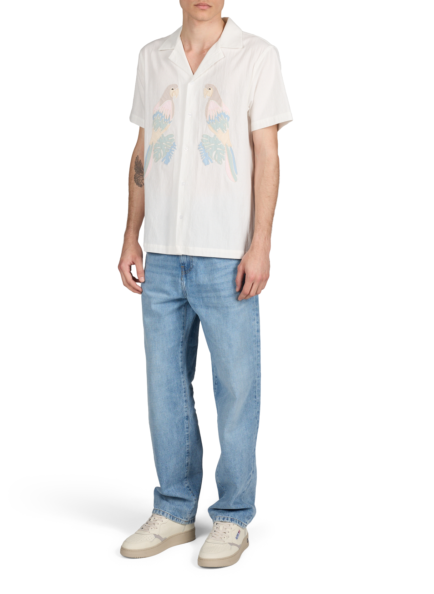 Chemise Morney Parrot MAISON LABICHE Blanc