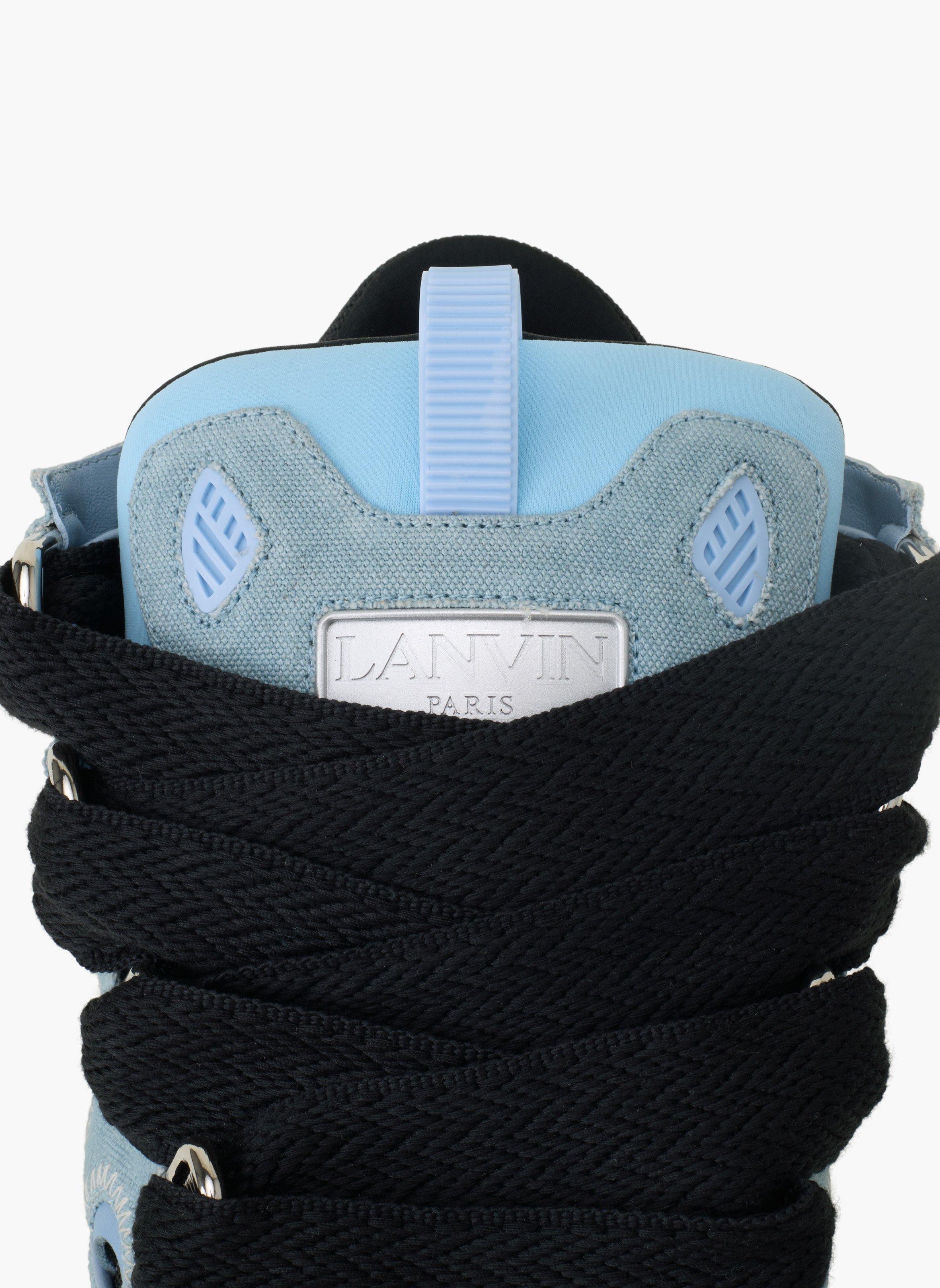 Sneakers curb en canvas LANVIN Bleu