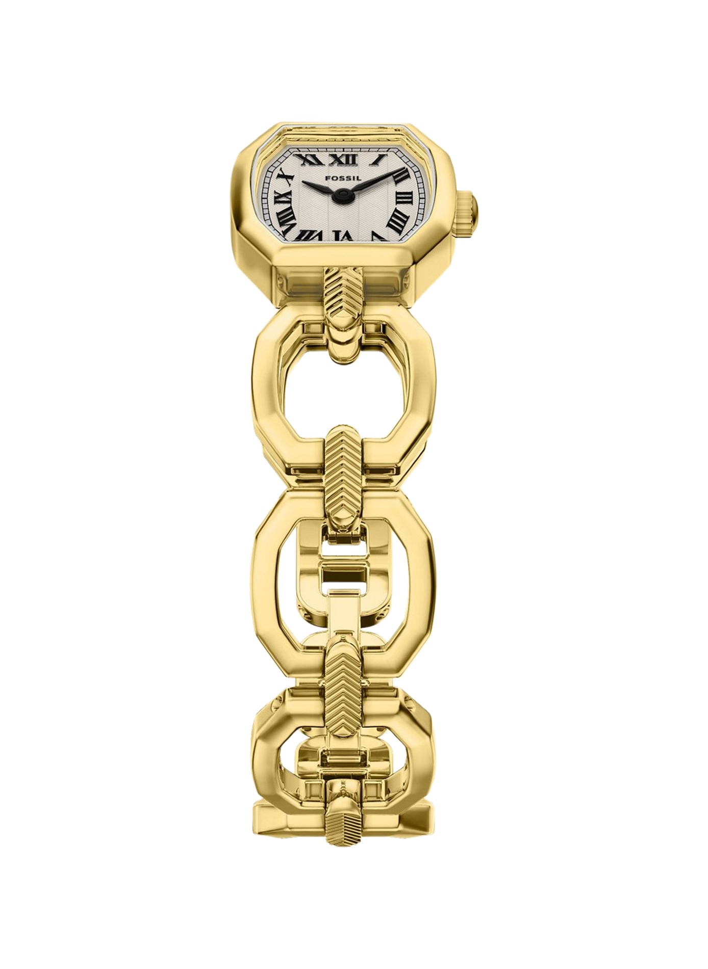 Montre quartz Harlow mini en acier inoxydable FOSSIL Beige
