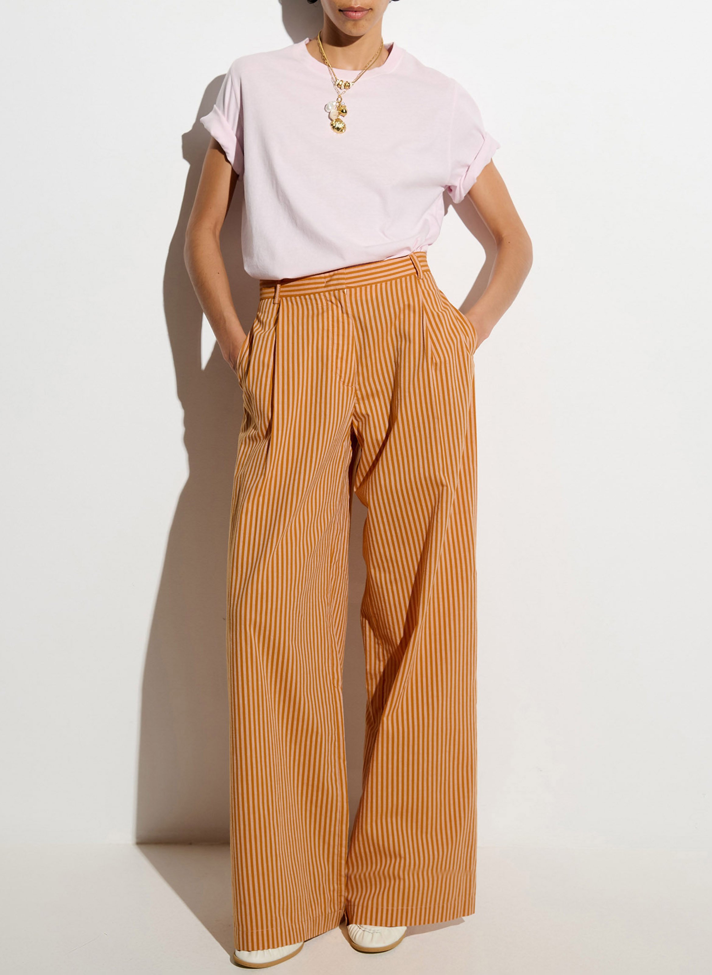 Tee-shirt oversize en coton sergio SESSUN Rose