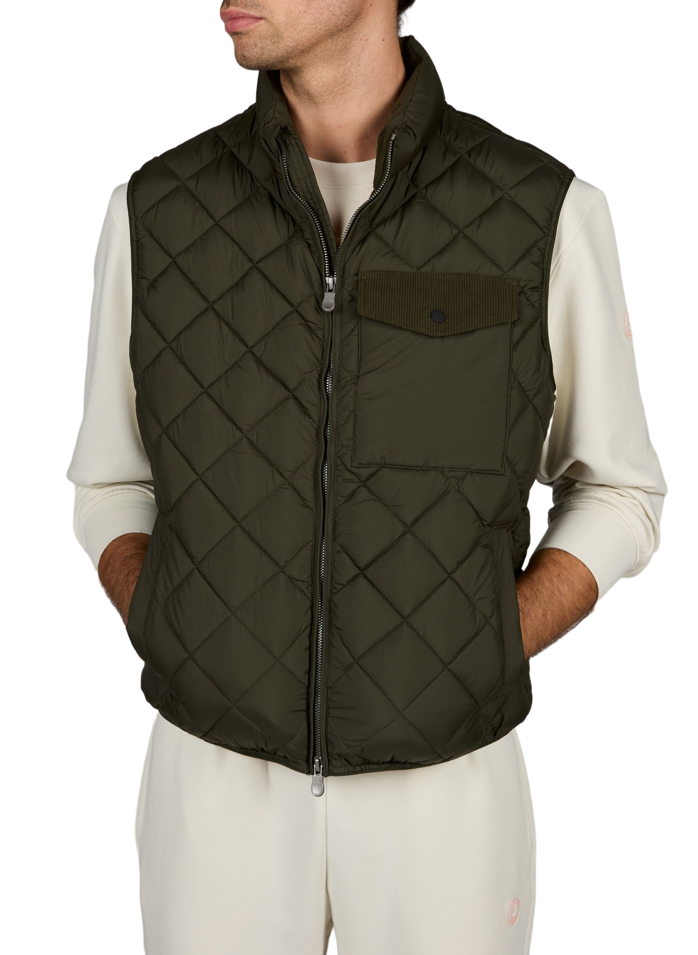Gewatteerde bodywarmer SAVE THE DUCK Kaki
