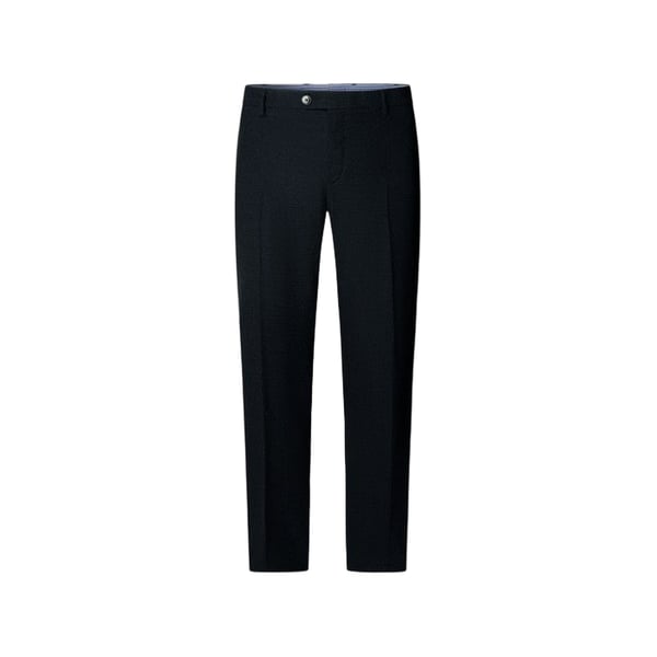 Pantalon droit en laine mélangée Pantalon droit en laine mélangée