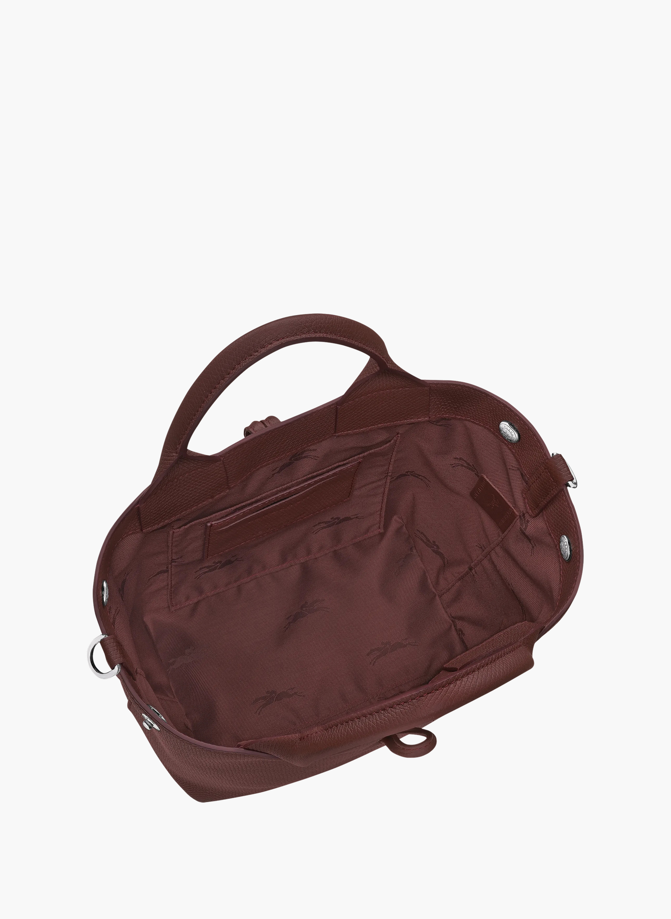 Sac à main s le roseau LONGCHAMP Rouge