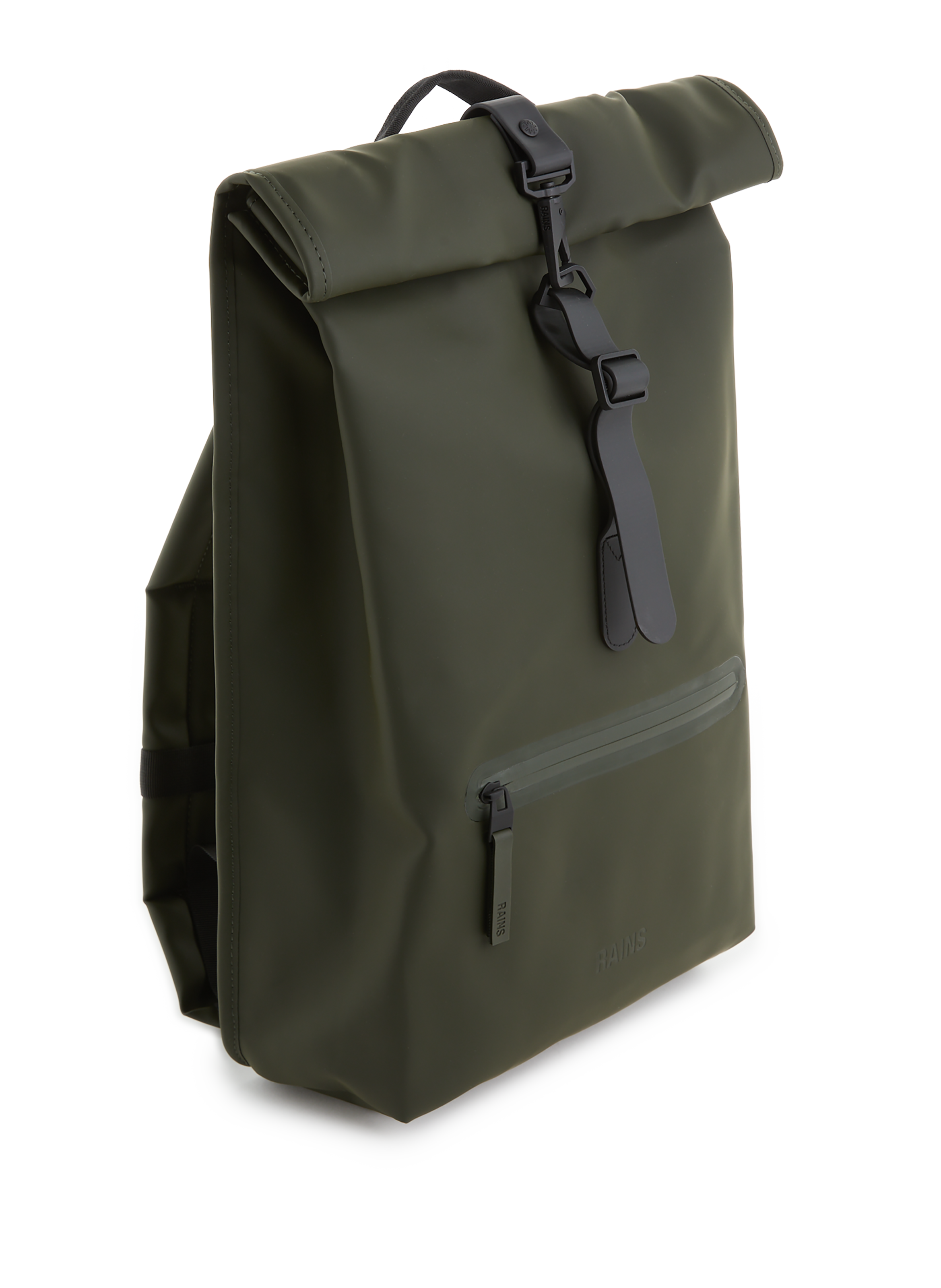Sac à dos Rolltop RAINS Kaki