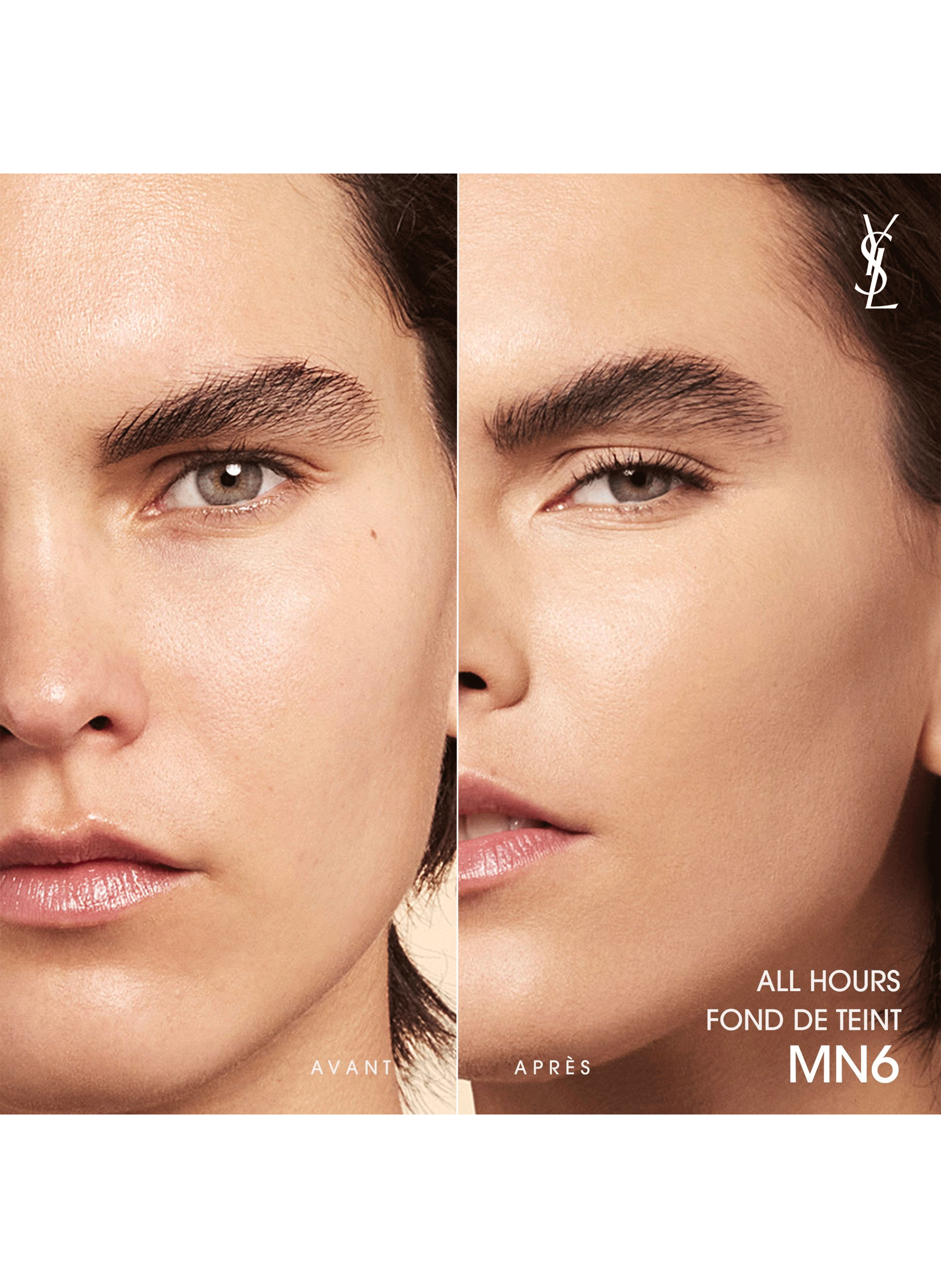 Yves Saint Laurent 24h full-coverage luminous matt foundation Mn6