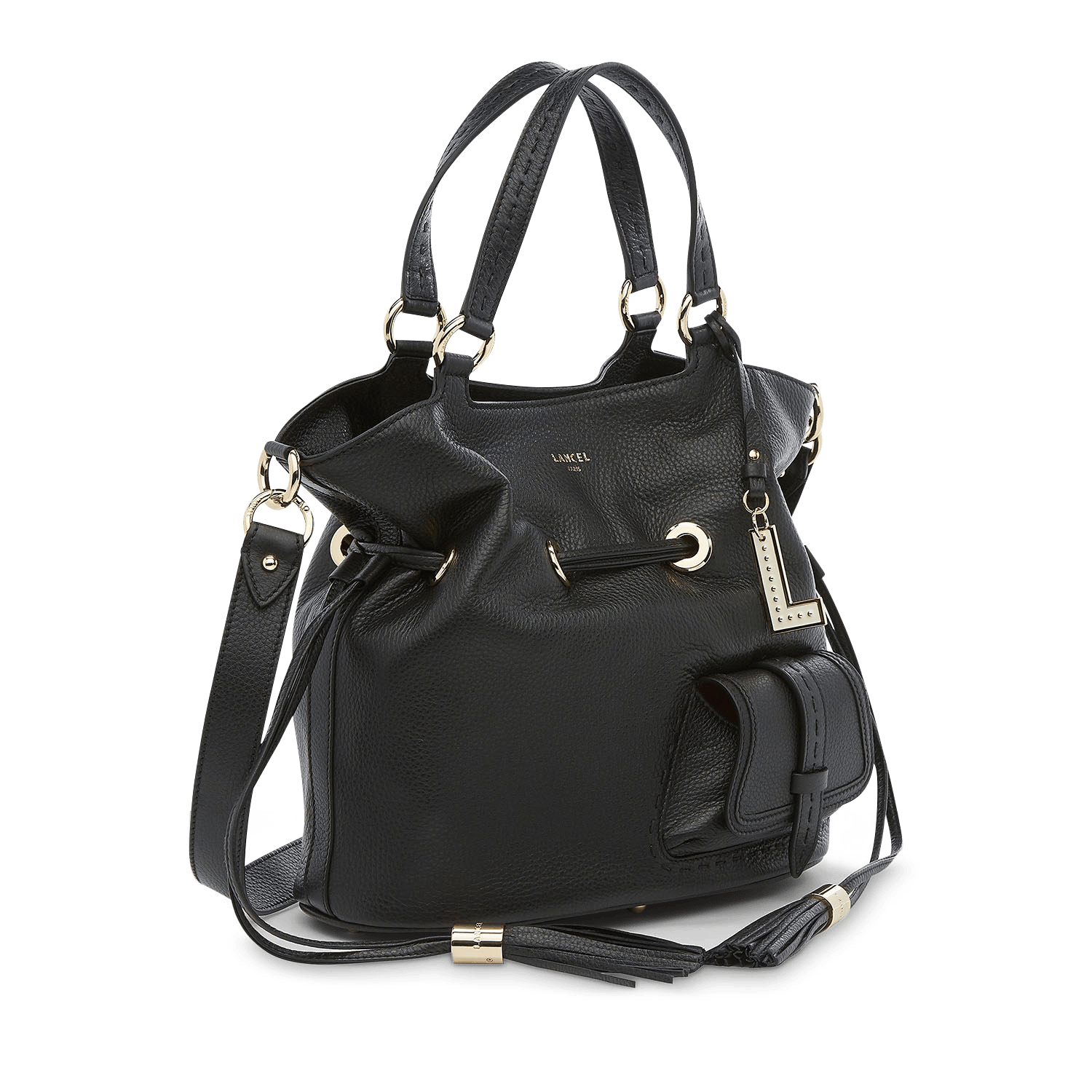 Sac seau m - premier flirt de lancel LANCEL Noir