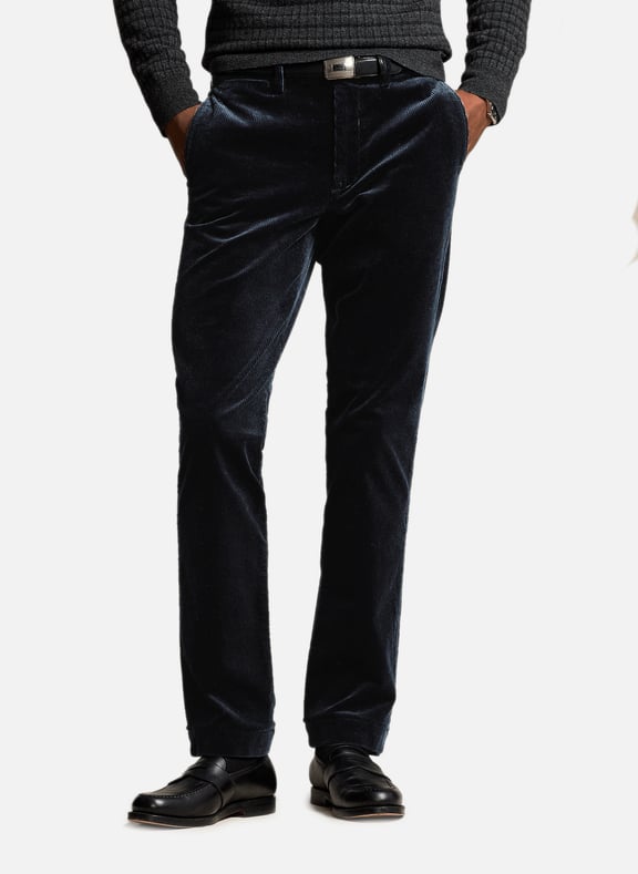 Pantalon droit en velours côtelé Noir by POLO RALPH LAUREN POLO RALPH LAUREN Pantalon droit en velours côtelé Noir