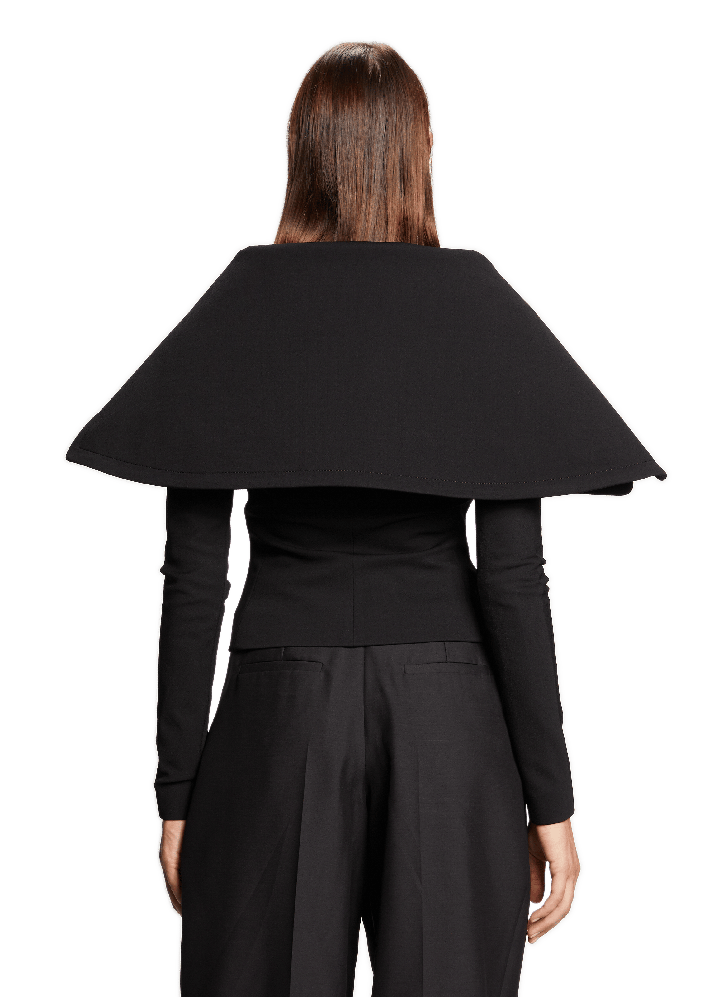 Short biker jacket JACQUEMUS Black