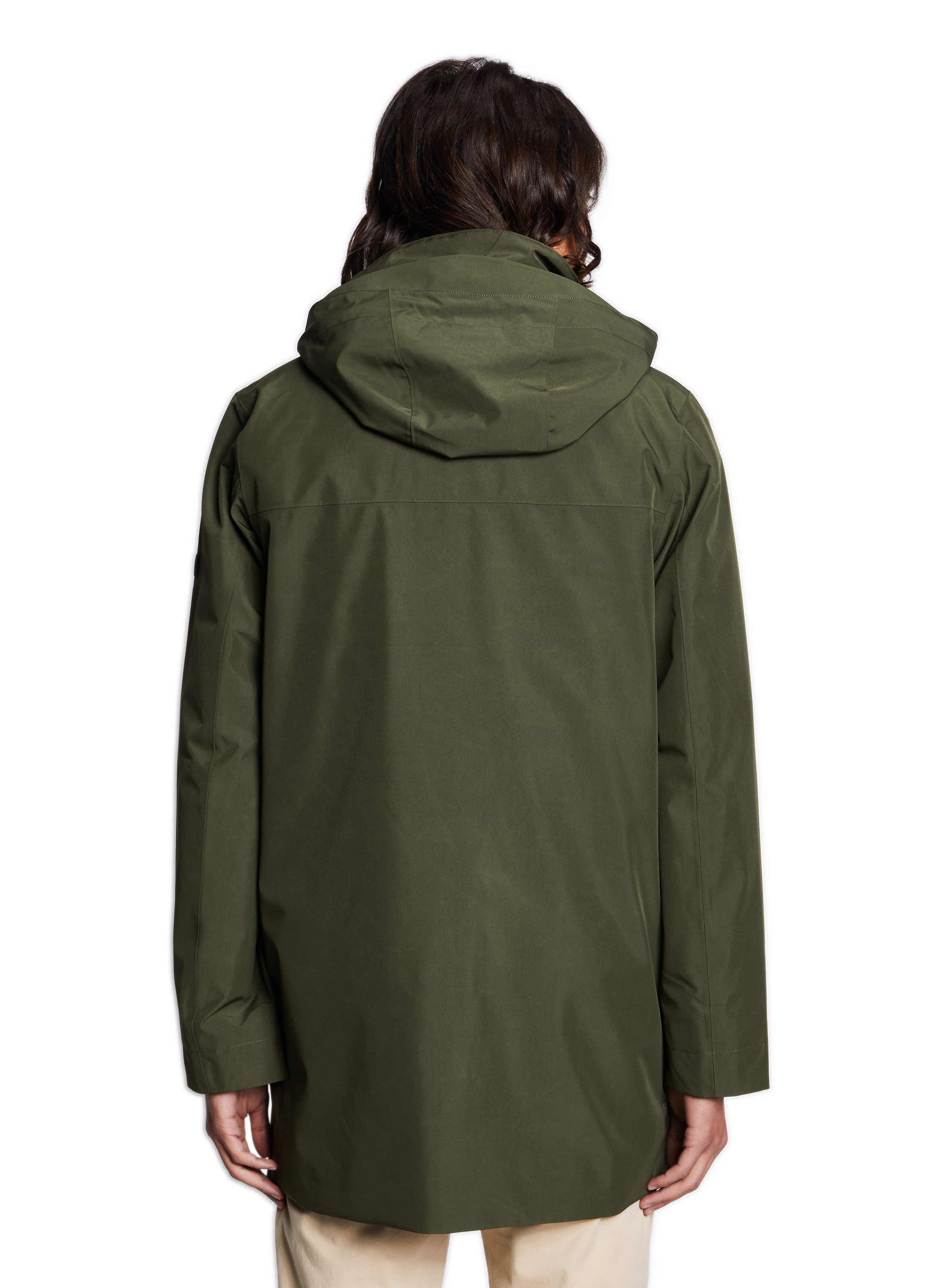 Parka longue Gore-Tex AIGLE Kaki