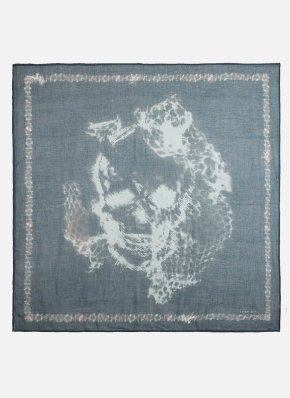 Foulard imprimé Bleu by IKKS IKKS Foulard imprimé Bleu