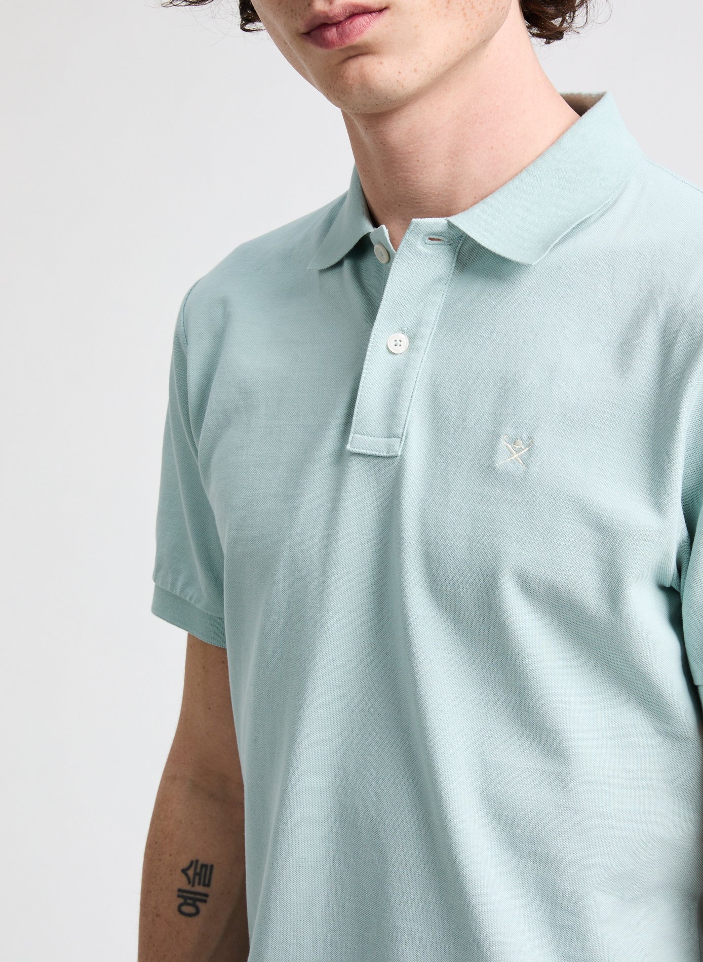 Polo en coton  HACKETT Vert