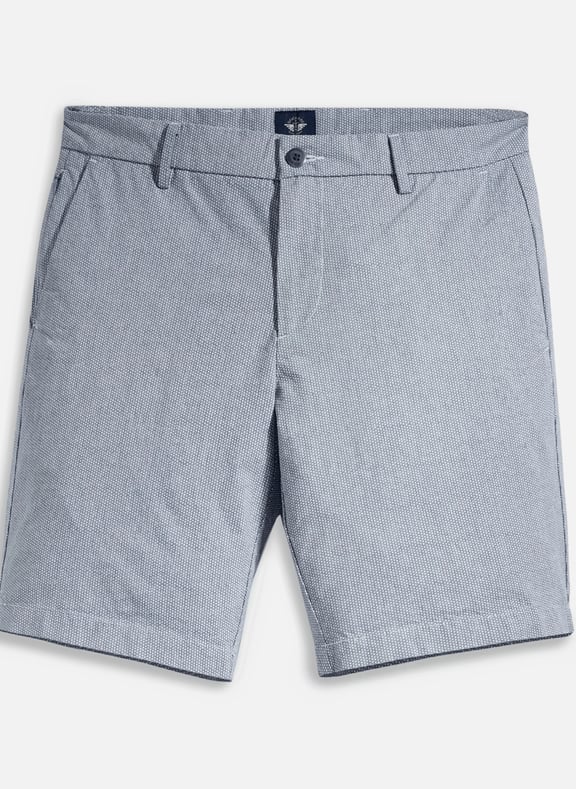 Bermuda droit en coton mélangé Bleu by DOCKERS DOCKERS Bermuda droit en coton mélangé Bleu
