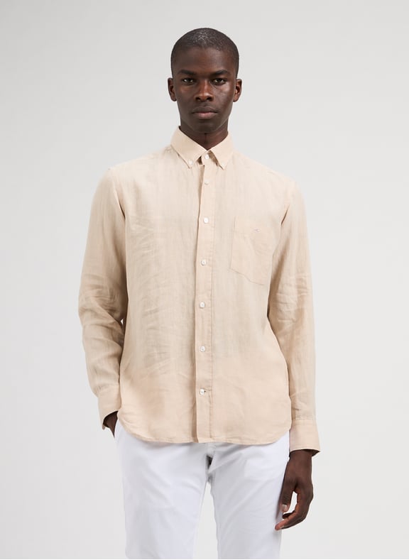 Chemise en lin Beige by EDEN PARK EDEN PARK Chemise en lin Beige