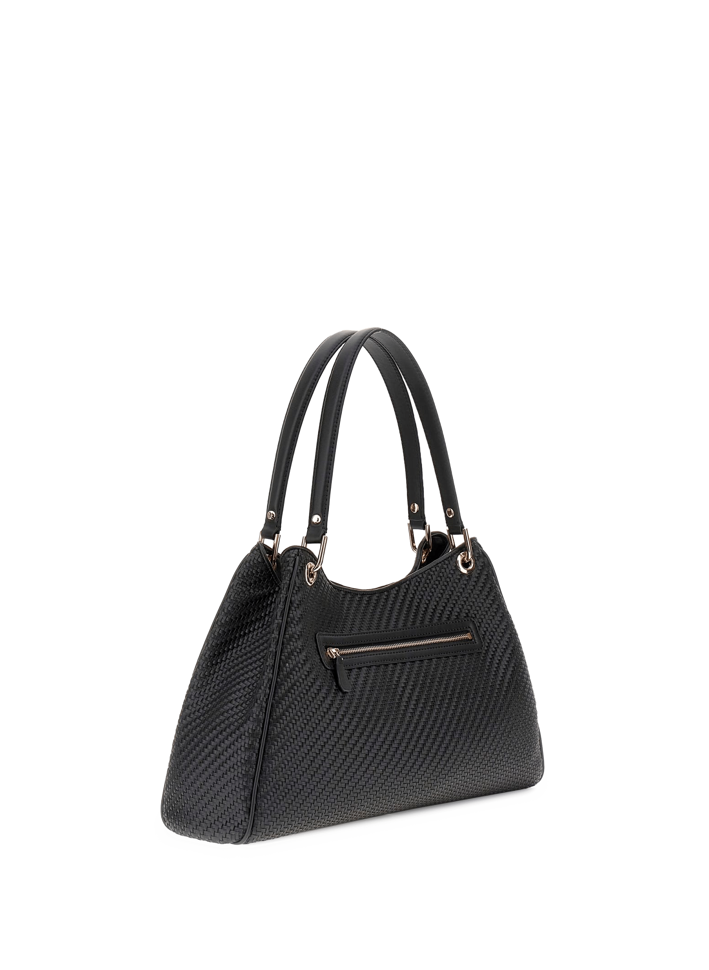 Sac cabas Mirema tressé GUESS Noir