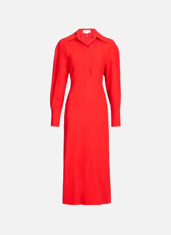 Robe midi cintrée à col VICTORIA BECKHAM Robe midi cintrée à col VICTORIA BECKHAM