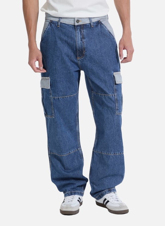 Cargo-style jeans Blue by GUESS GUESS Cargo-style jeans Blue