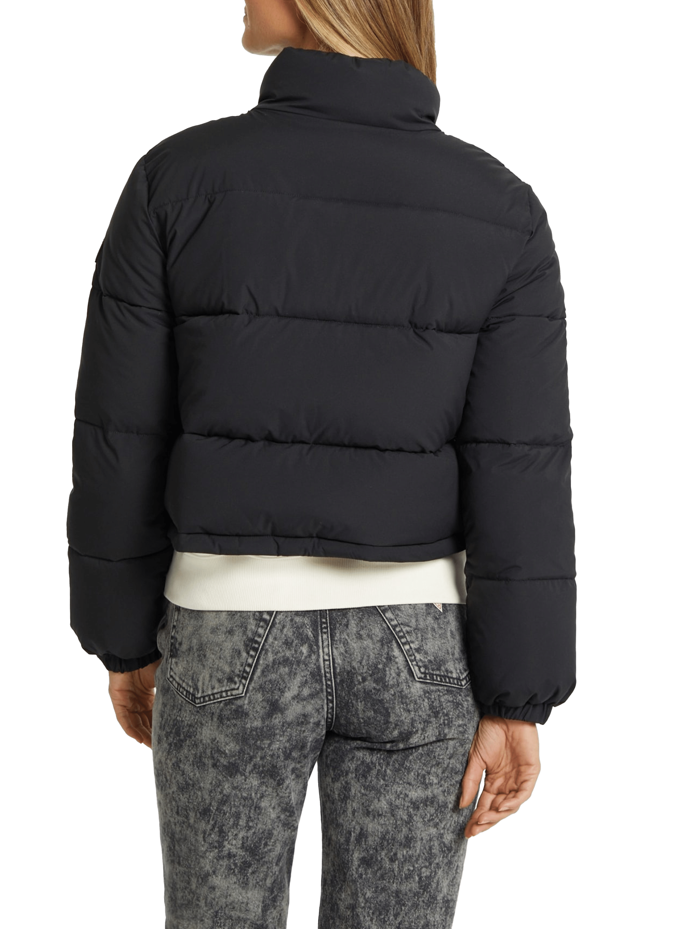 Doudoune à logo GUESS Noir