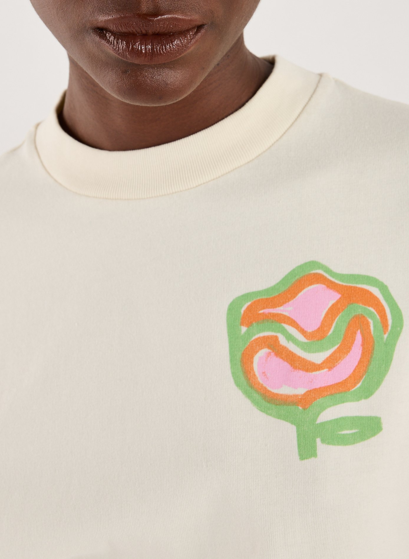 T-shirt en coton BOBO CHOSES Beige