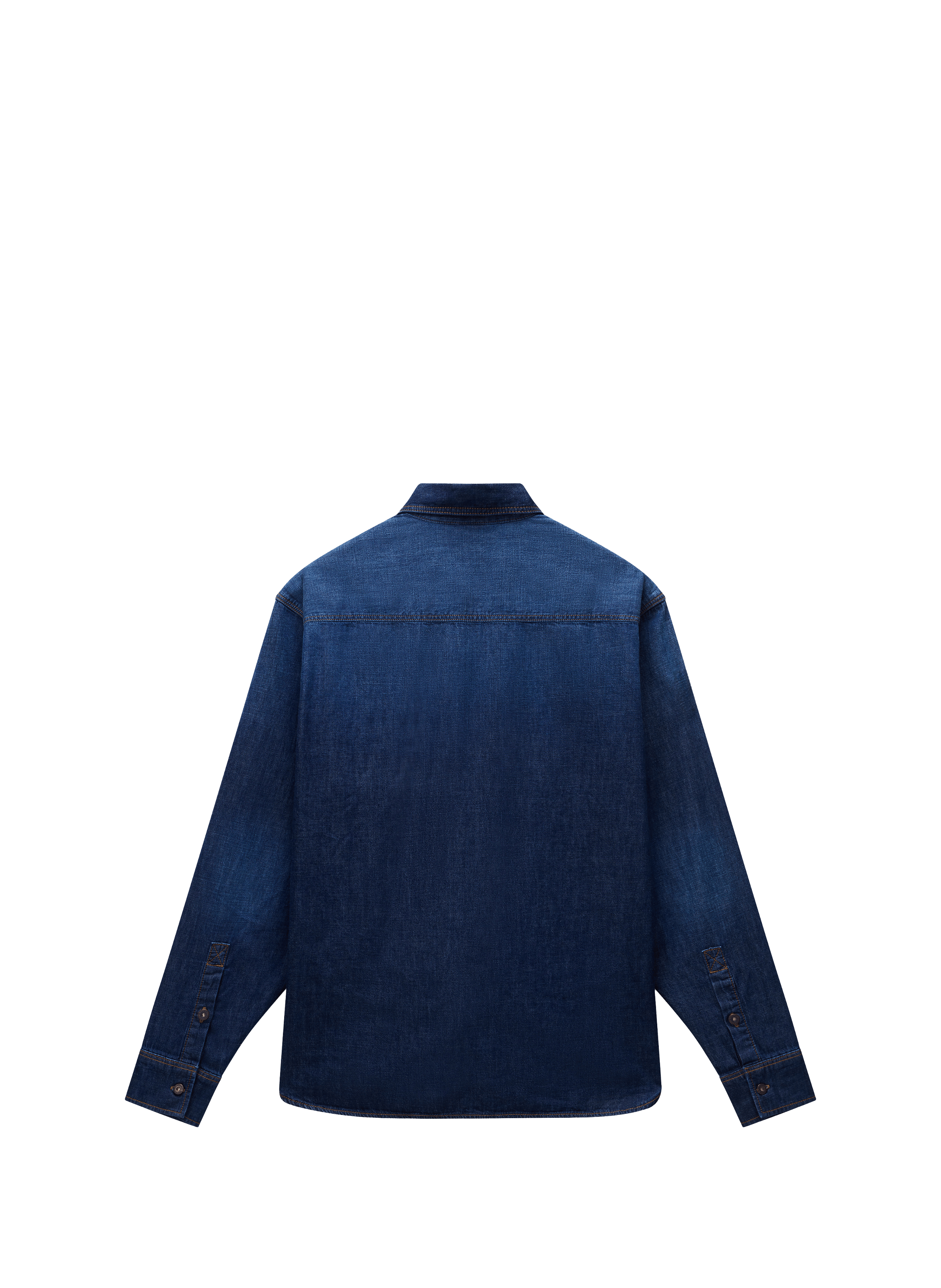 Bleached denim Shirt NAPAPIJRI Blue