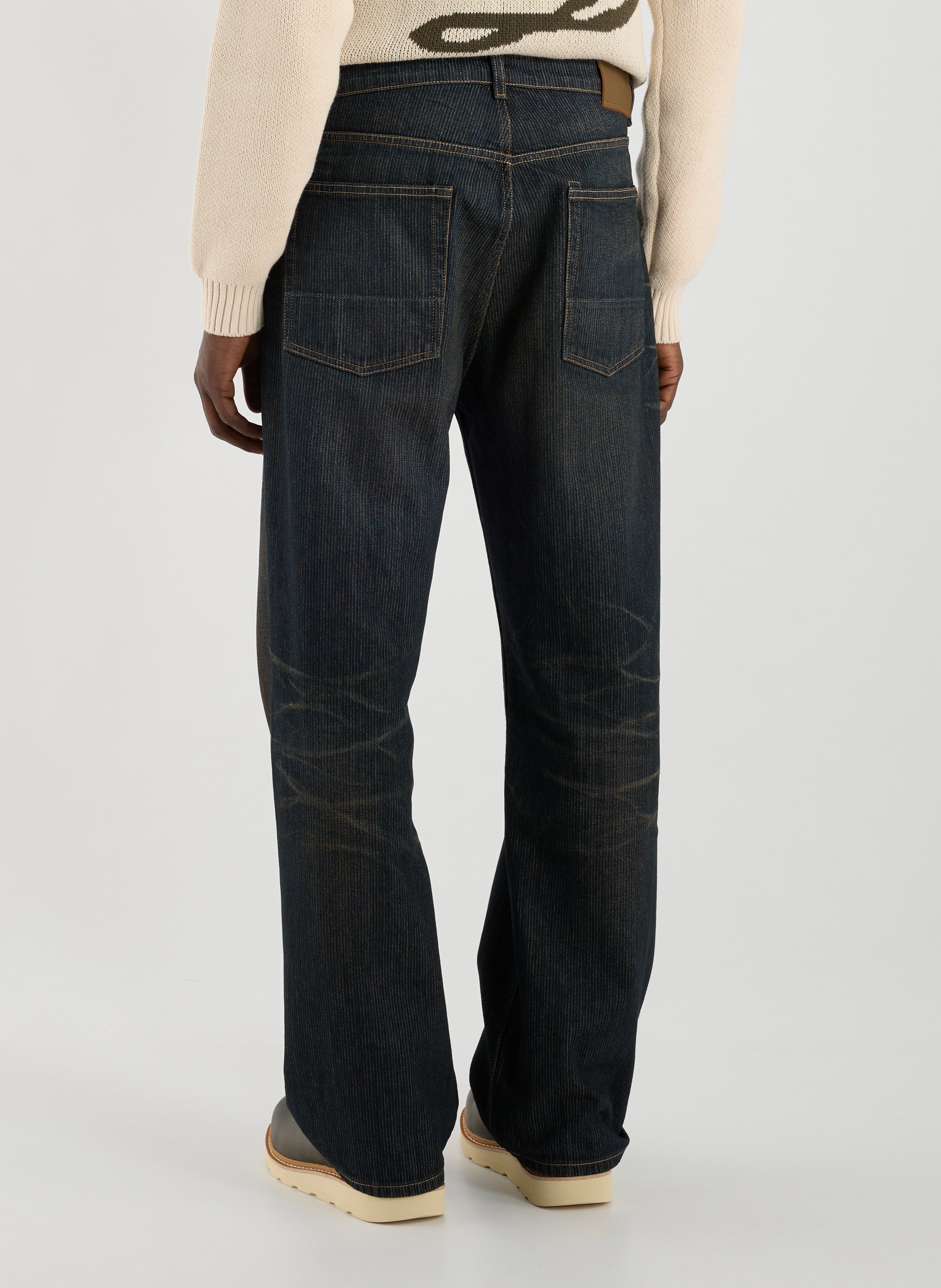 Straight cotton jeans OUR LEGACY Blue
