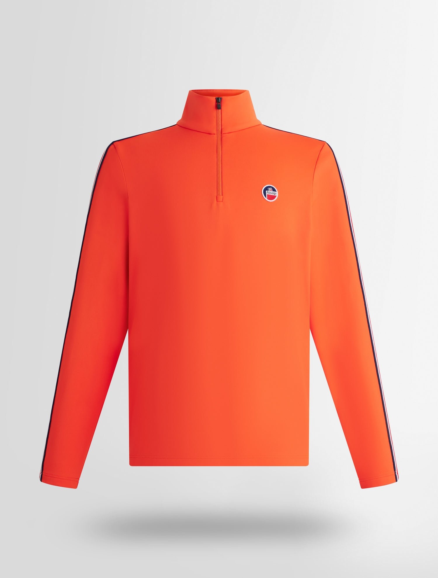 Sous pull mario col montant coupe regular FUSALP Orange