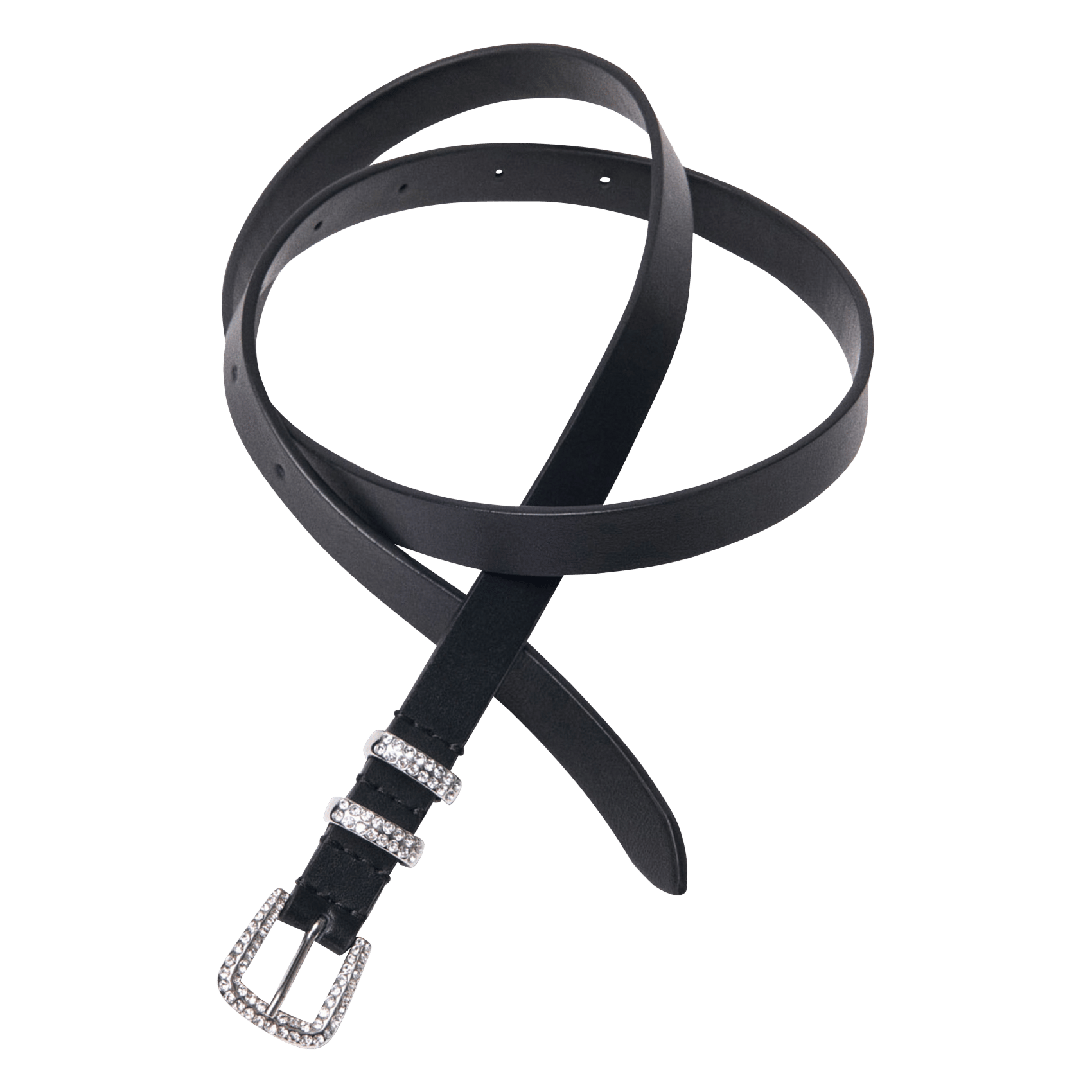 Ceinture en cuir Noir