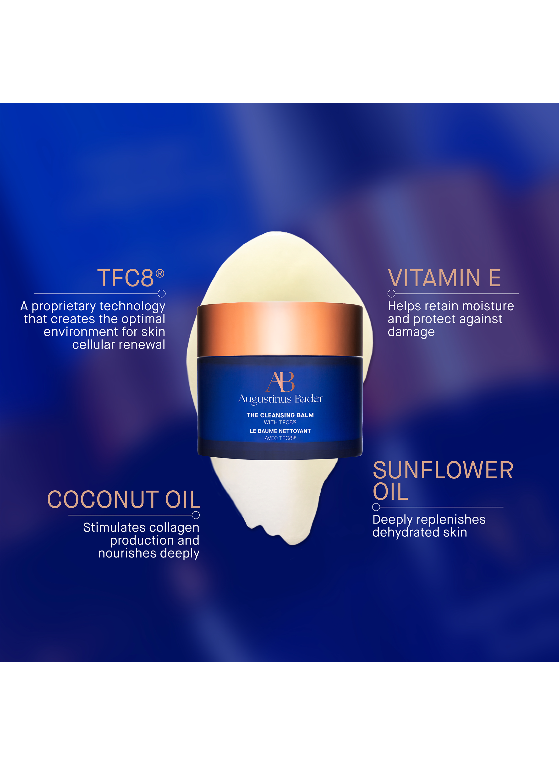 The Cleansing Balm AUGUSTINUS BADER No color