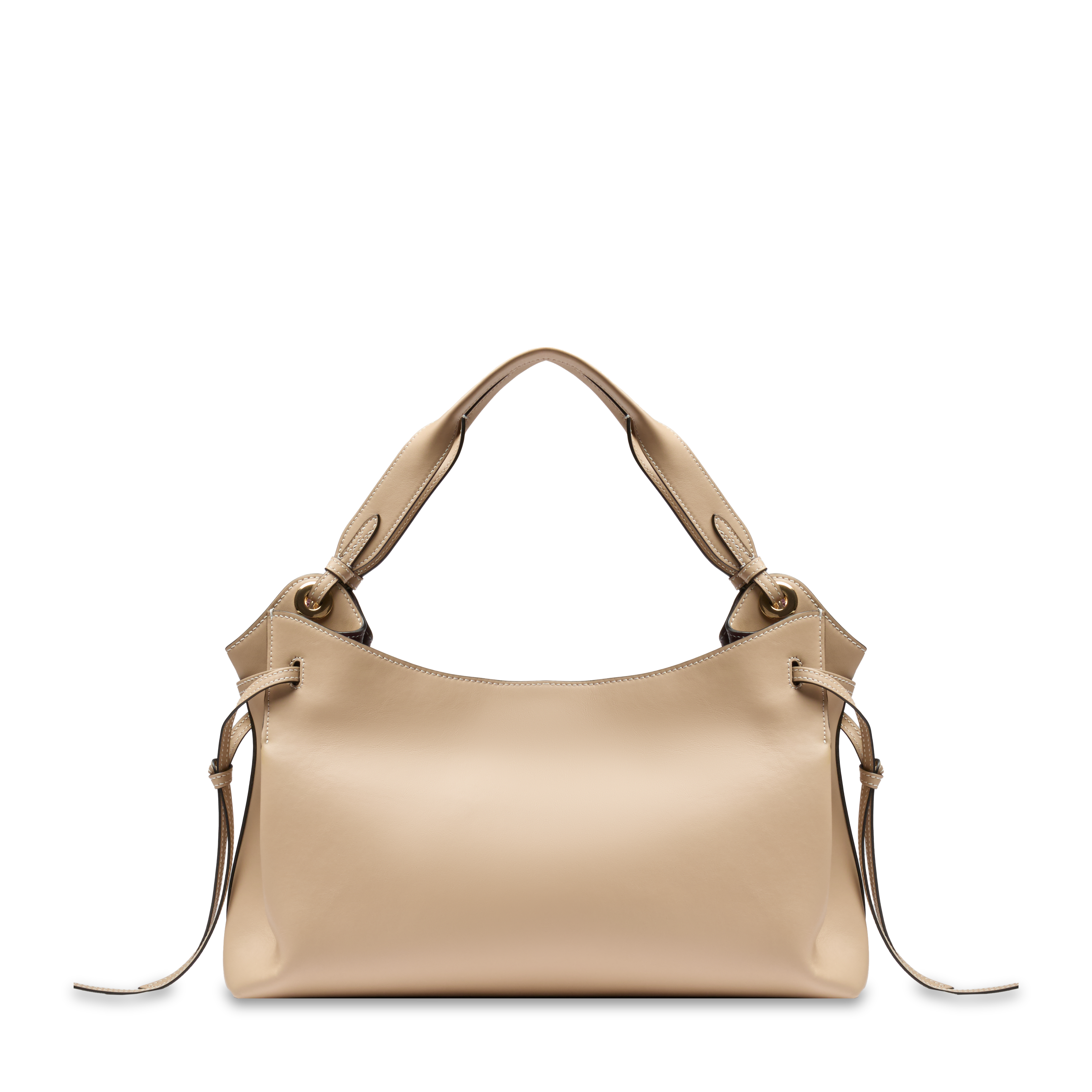 Sac carryall m swann de lancel en cuir LANCEL Beige