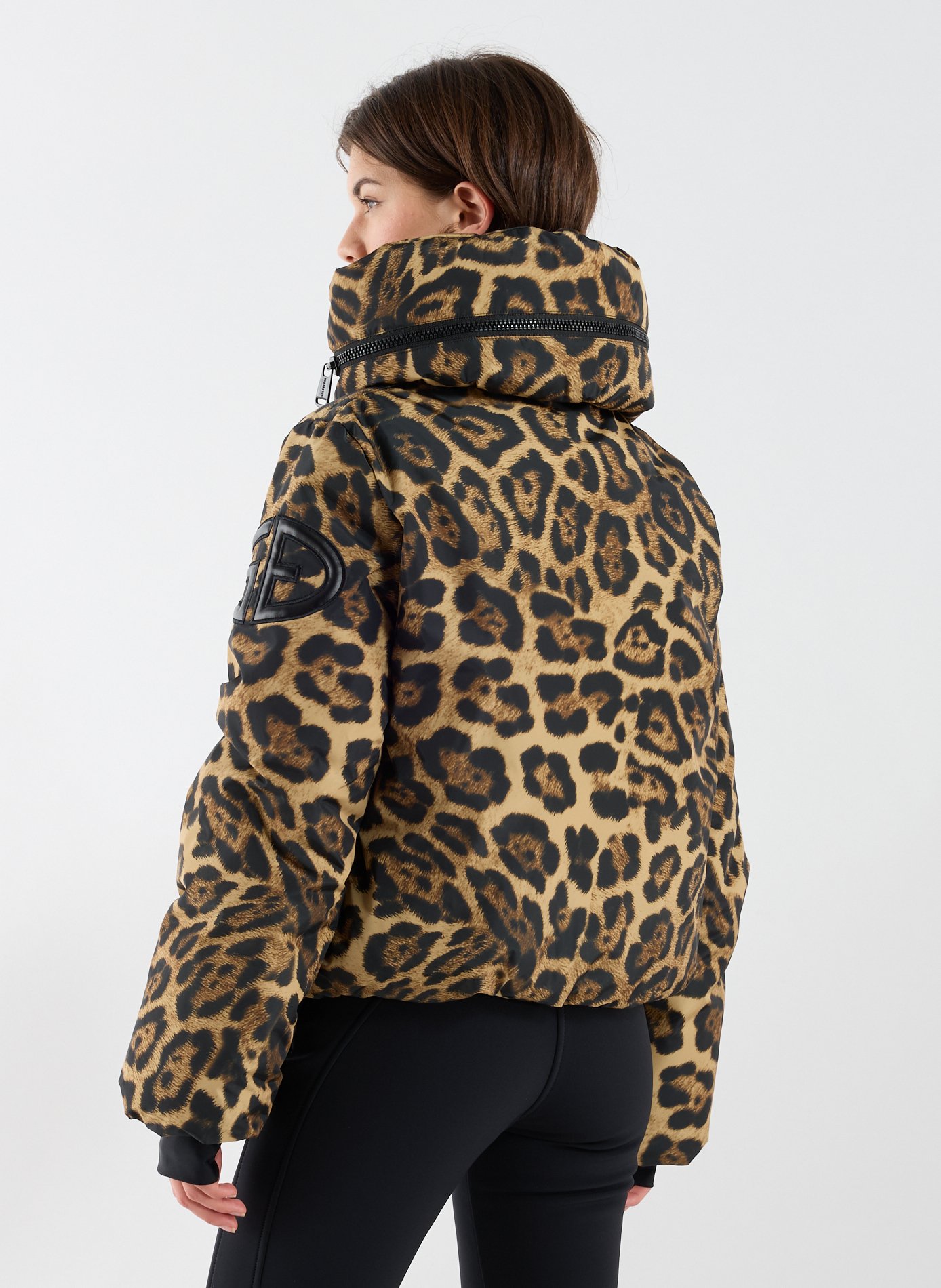 Doudoune à capuche amovible imprimée GOLDBERGH Multicolore