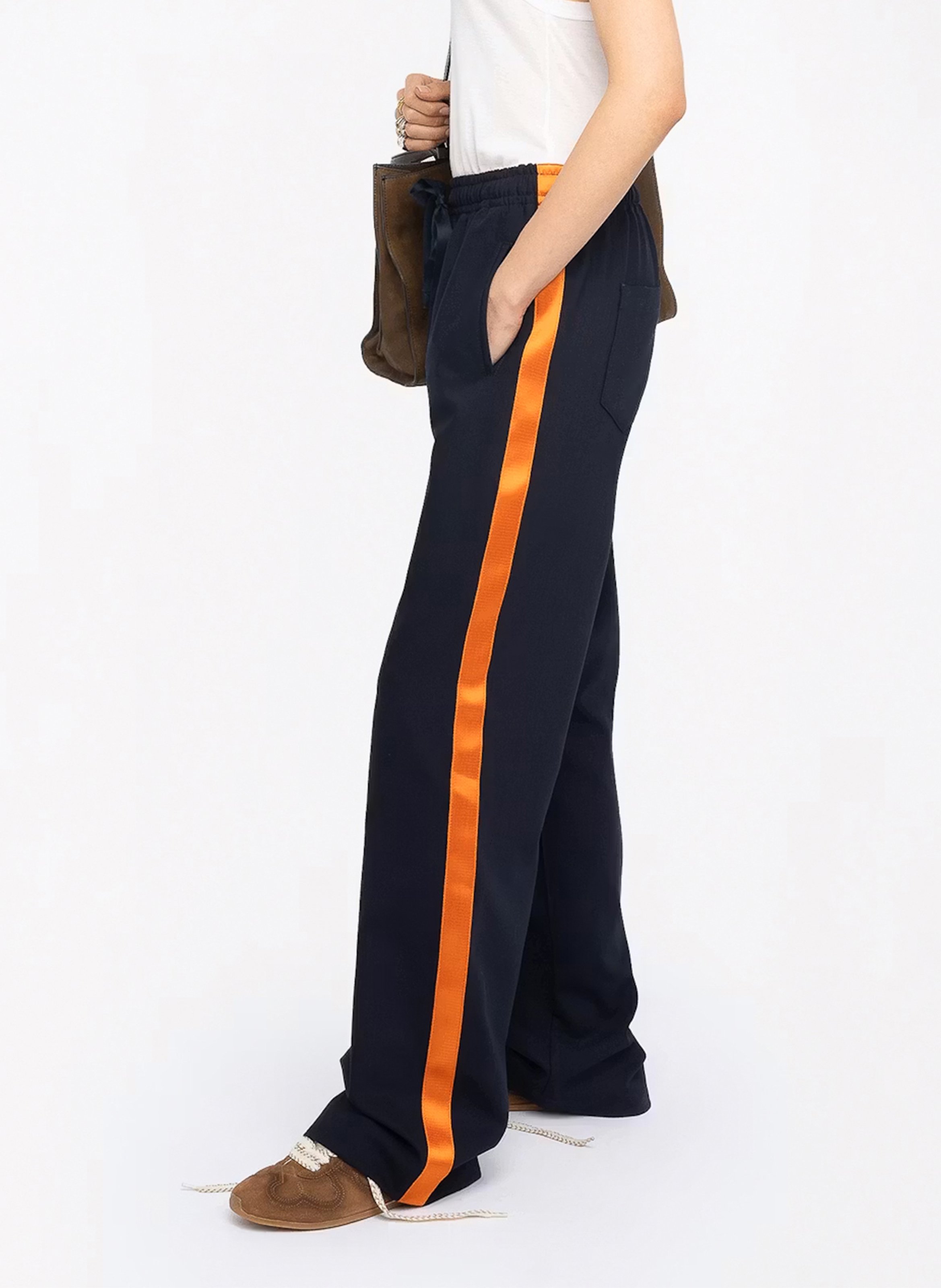 Pantalon droit poma ZADIG&VOLTAIRE Bleu