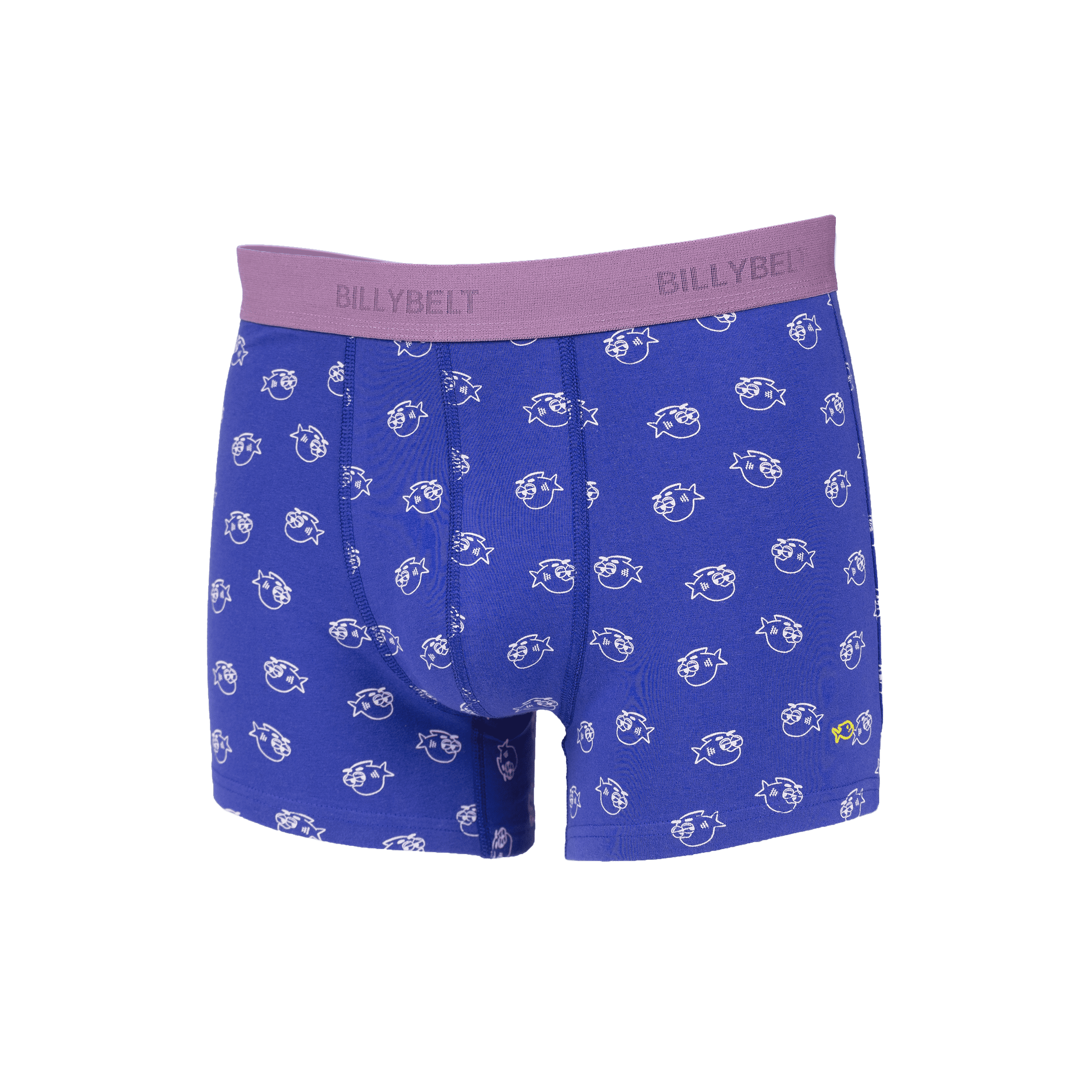 Boxer en coton biologique BILLYBELT Bleu