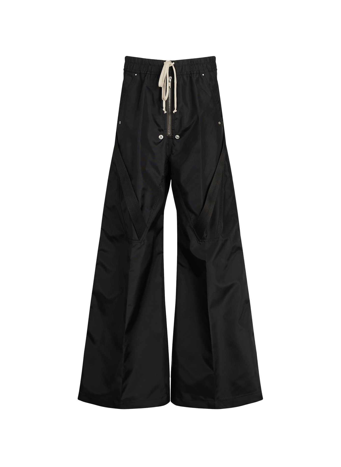 Flared pants with straps RICK OWENS Black