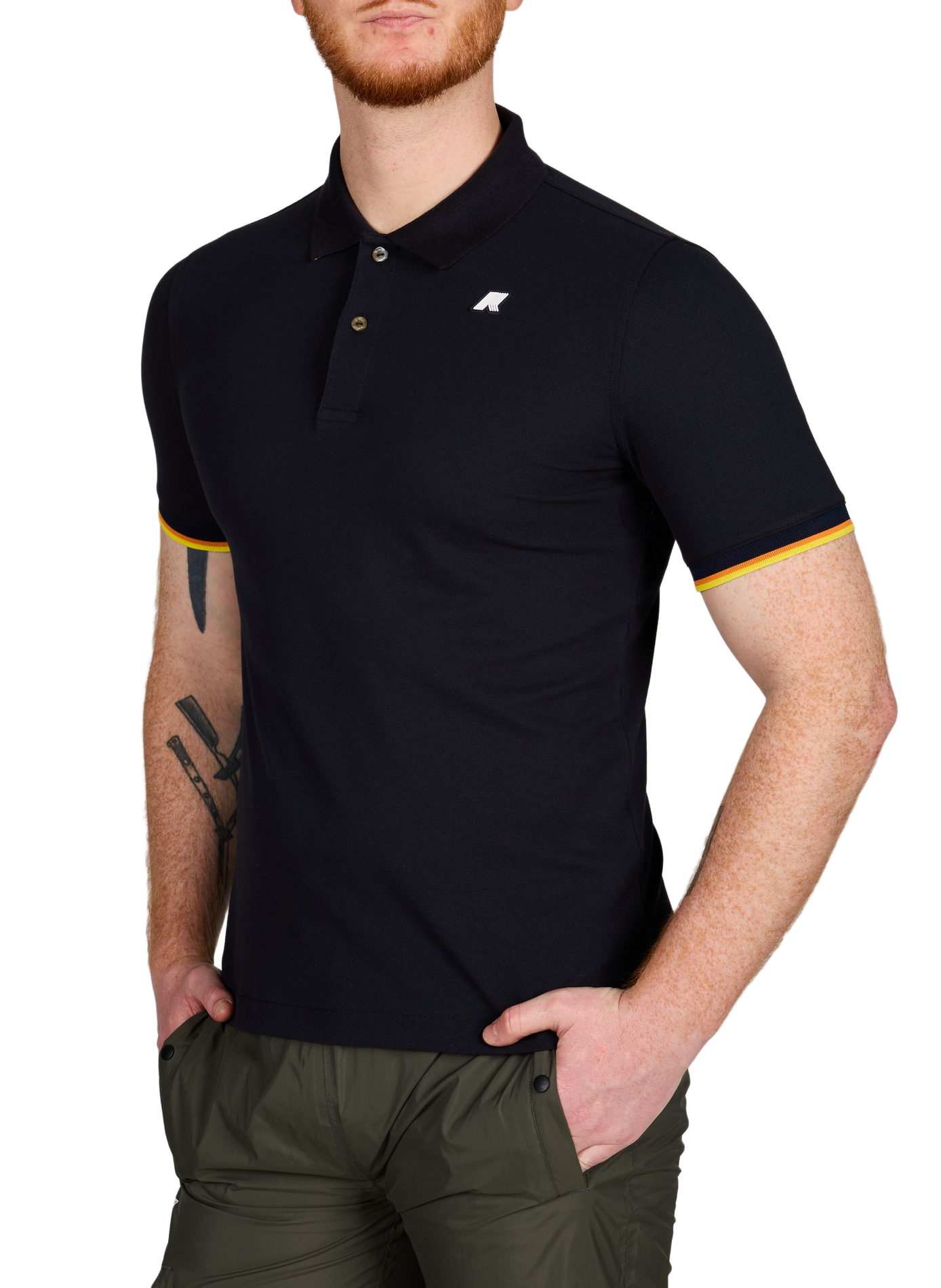  Cotton polo shirt  K-WAY Blue