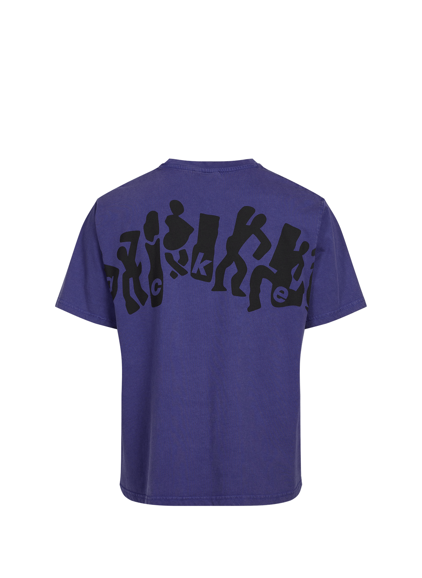 Printed T-shirt JACKER. Blue
