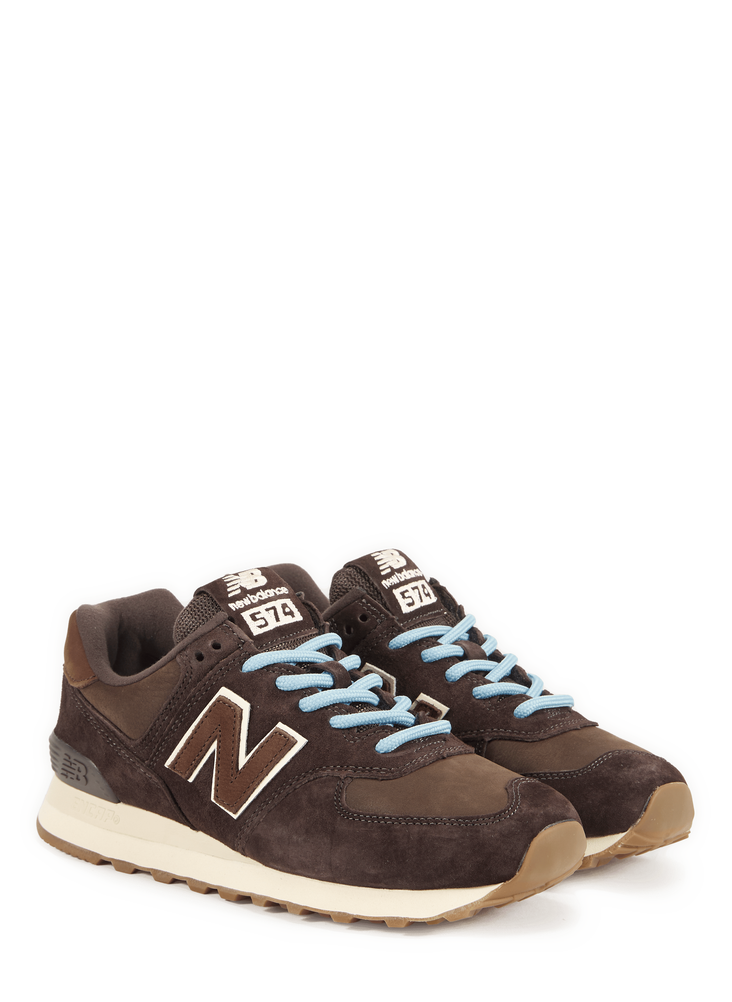 574 low-top leather sneakers NEW BALANCE Multicolour