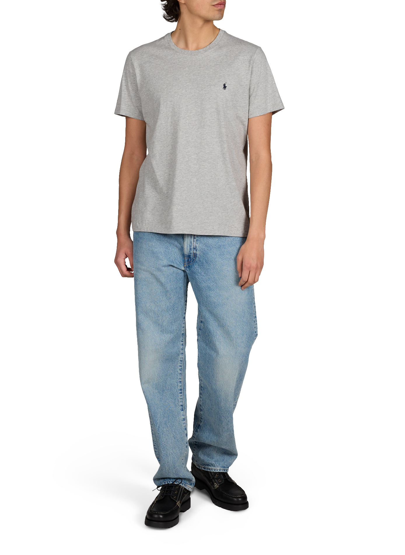 Classic Cotton T-Shirt POLO RALPH LAUREN Grey