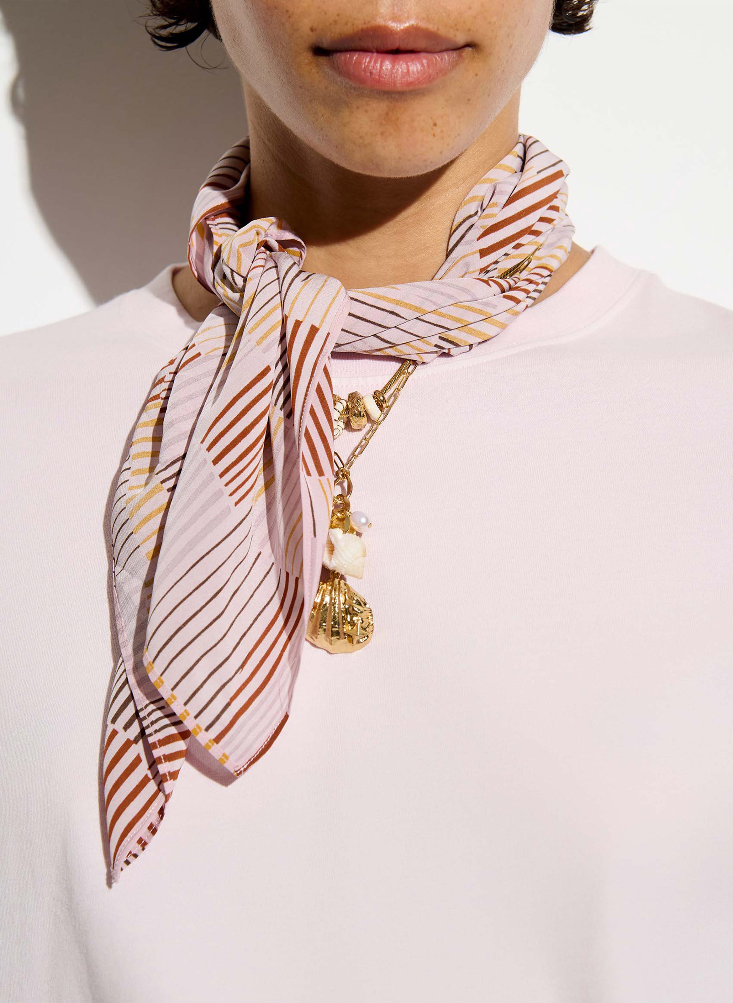 Tee-shirt oversize en coton sergio SESSUN Rose