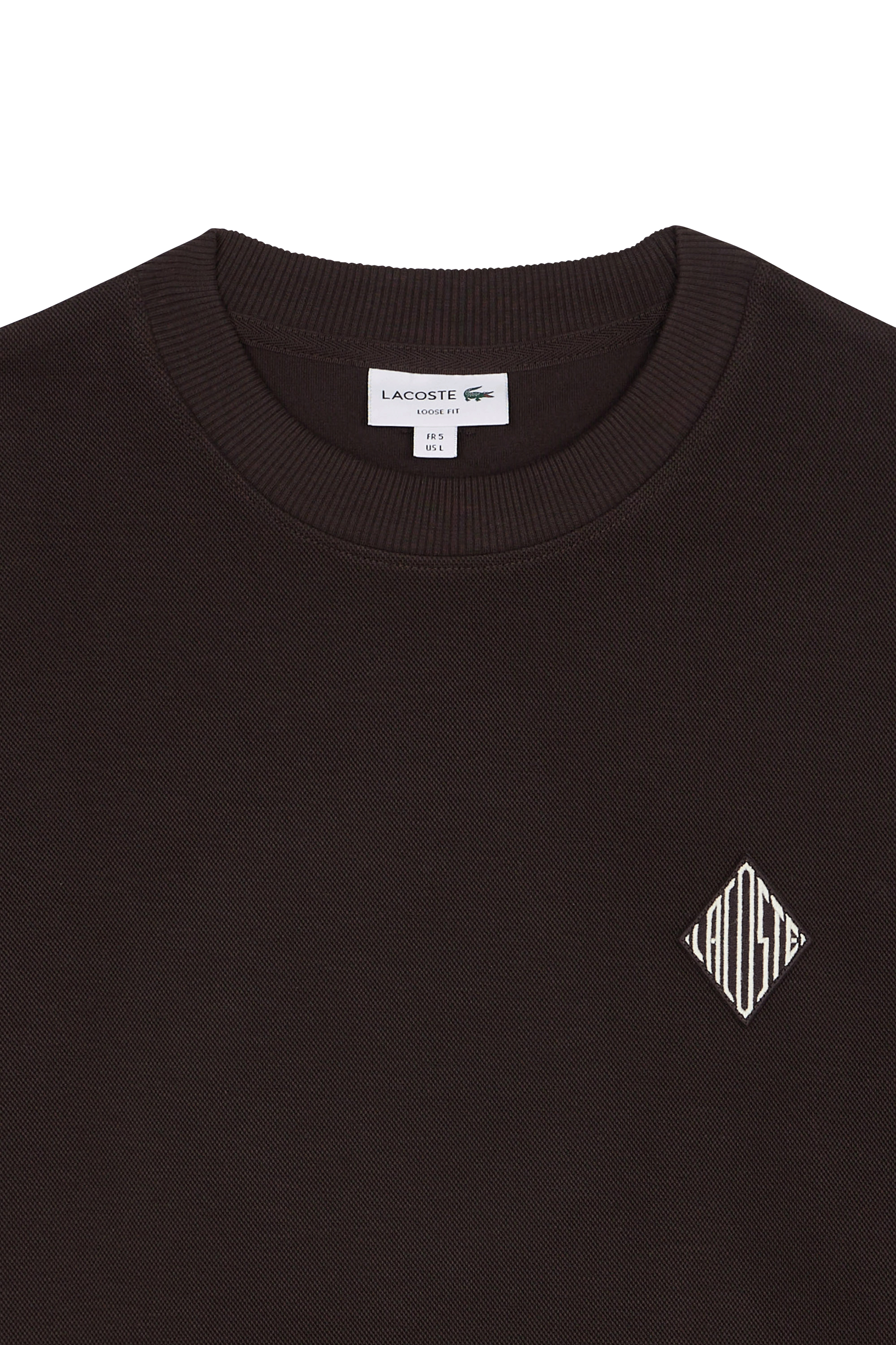 Sweatshirt sweatshirt LACOSTE Marron