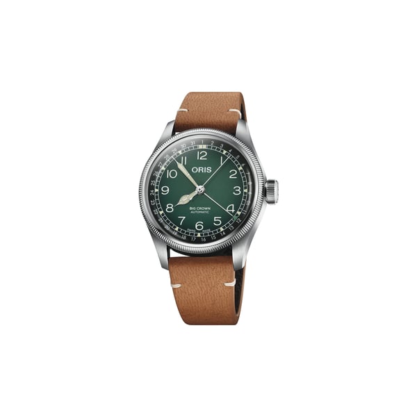 Montre automatique Oris Big Crown Cervo Volante en cuir Montre automatique Oris Big Crown Cervo Volante en cuir