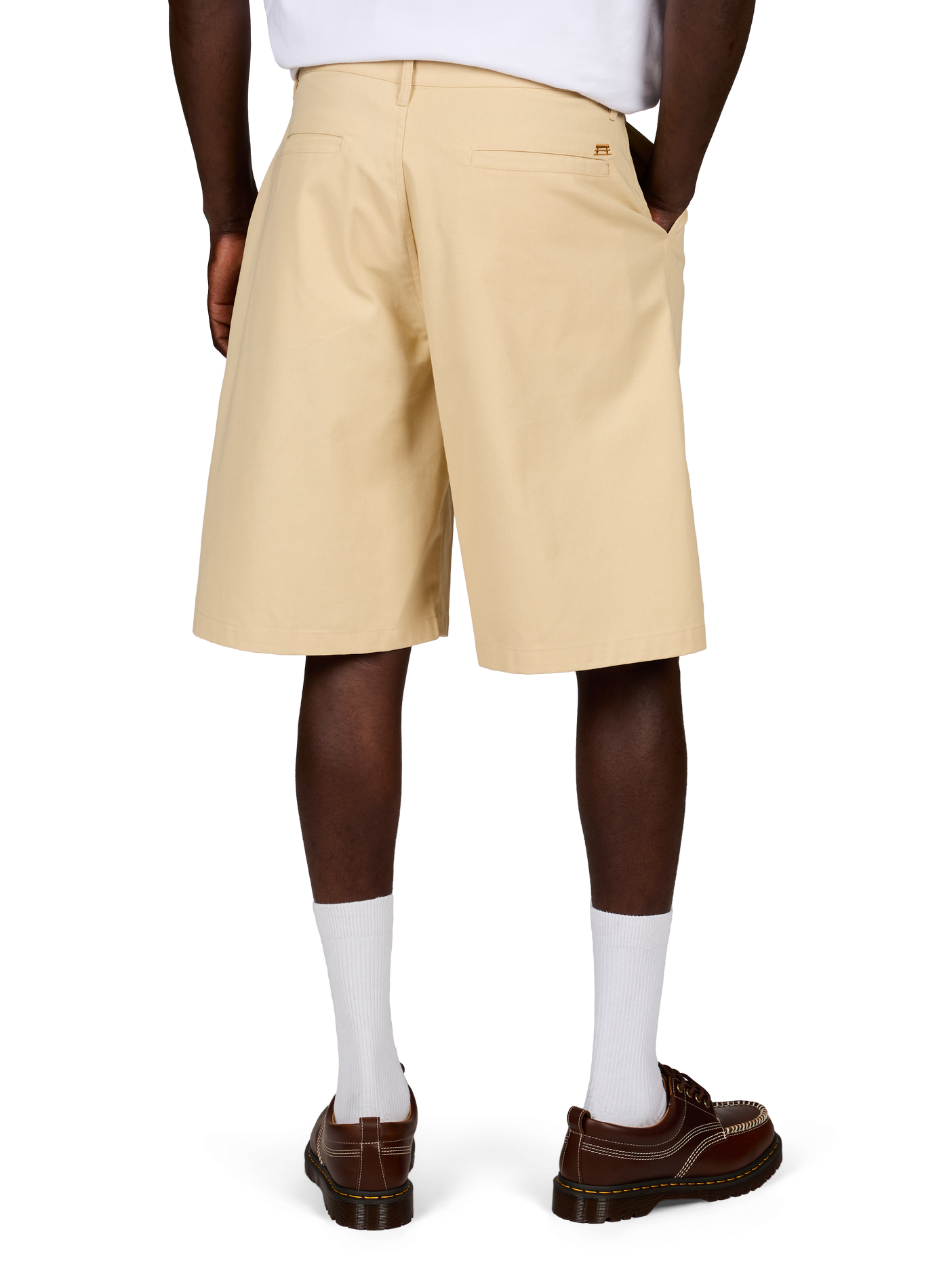 Bermuda droit chino JACKER. Beige