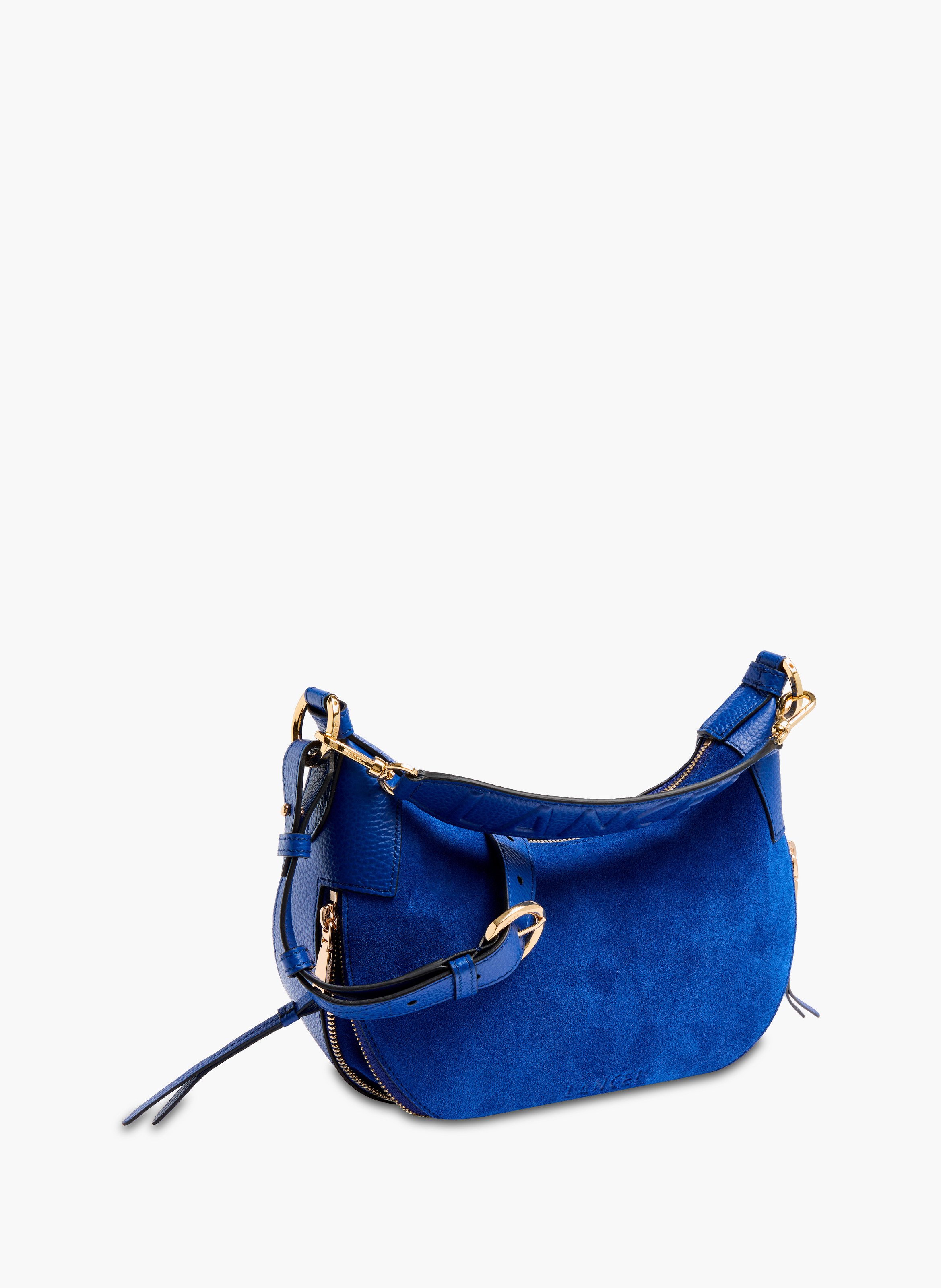 Sac à main bandoulière lancel origami s zip LANCEL Bleu