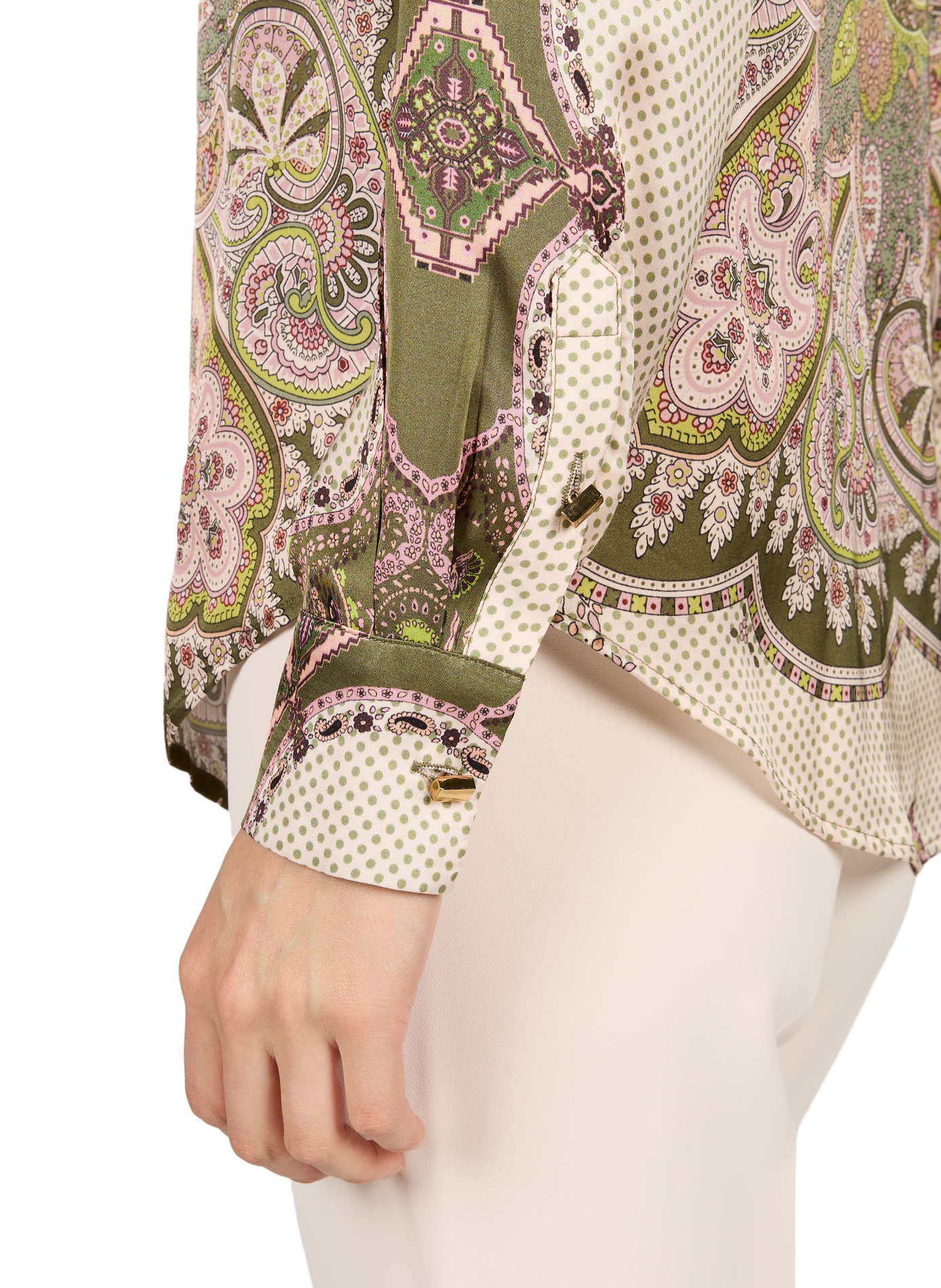 Straight fluid printed shirt GUESS Multicolour