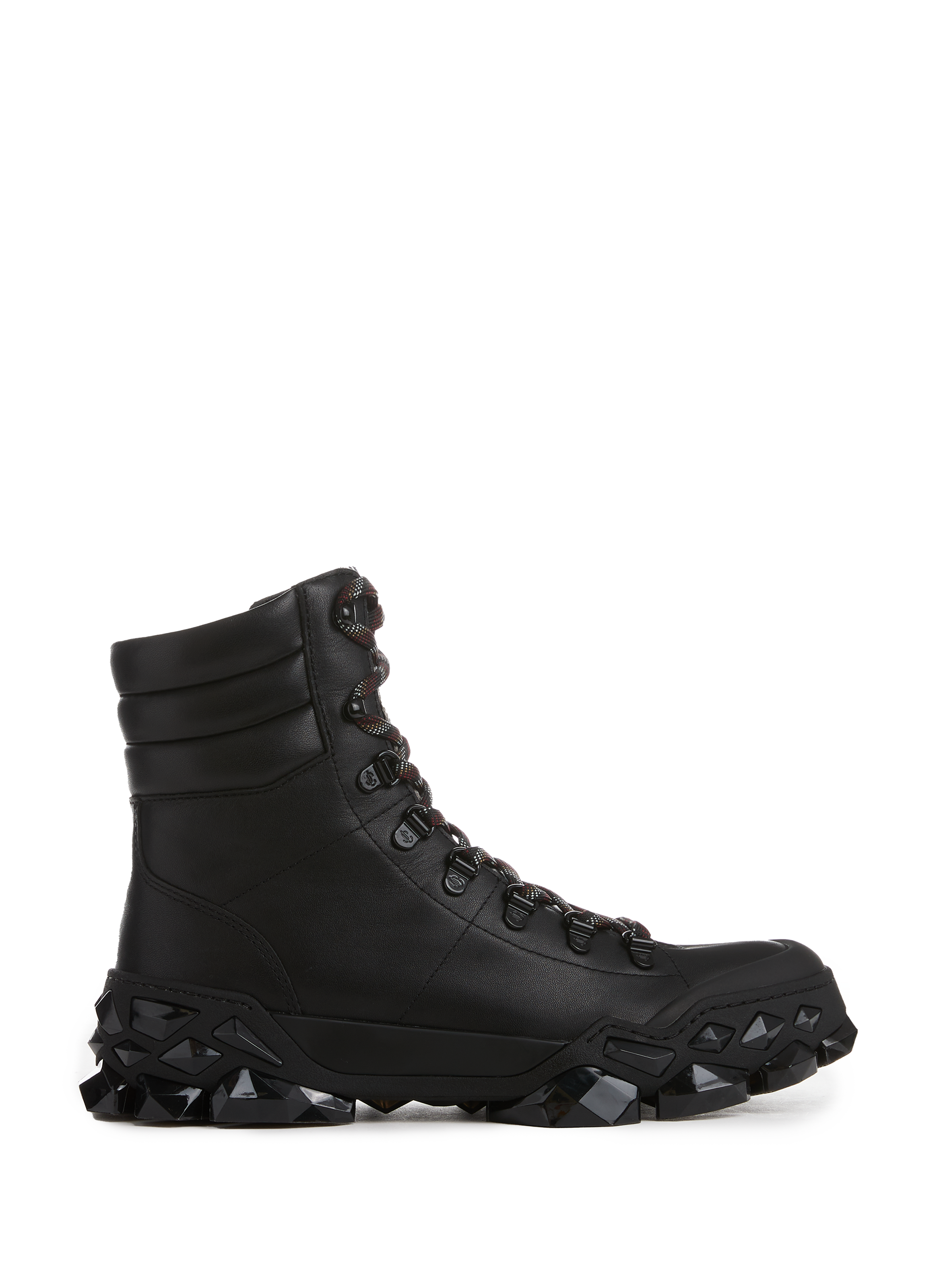 JIMMY CHOO Bottines de randonnée Diamond Hike en cuir Noir