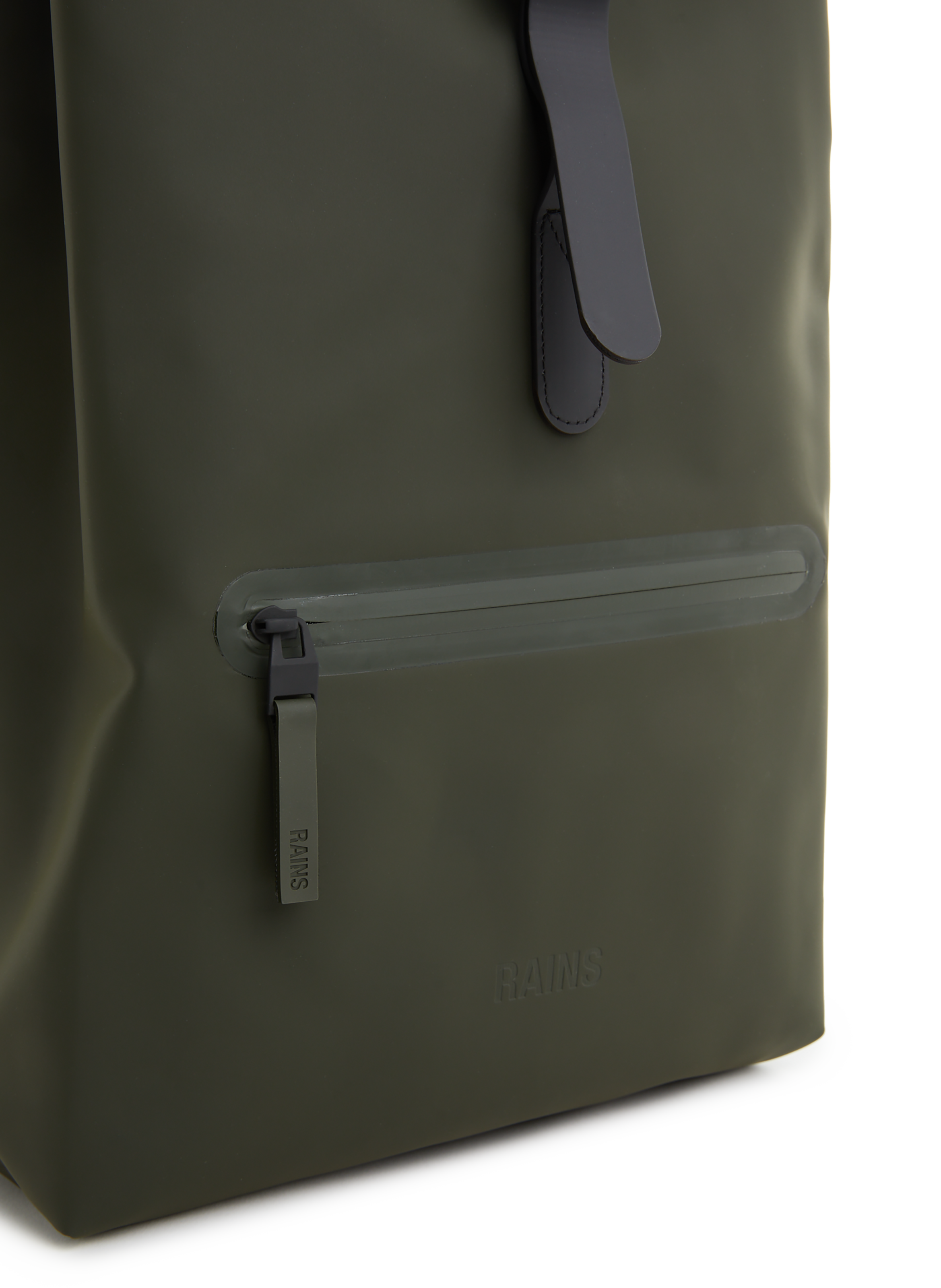 Sac à dos Rolltop RAINS Kaki