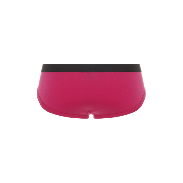 Tom Ford Stretch Cotton Kangaroo Briefs In Pink