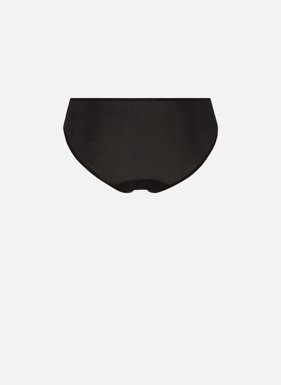 Culotte sans couture en coton Noir by HANRO HANRO Culotte sans couture en coton Noir