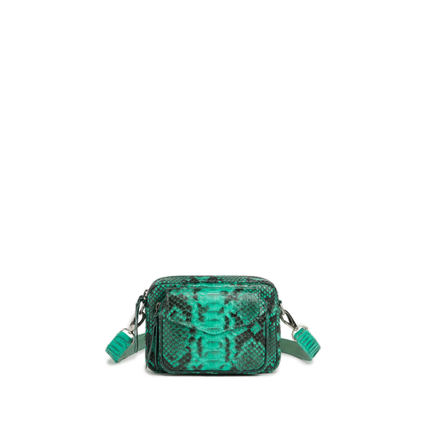 Claris Virot Baby Charly Leather Bag In Green