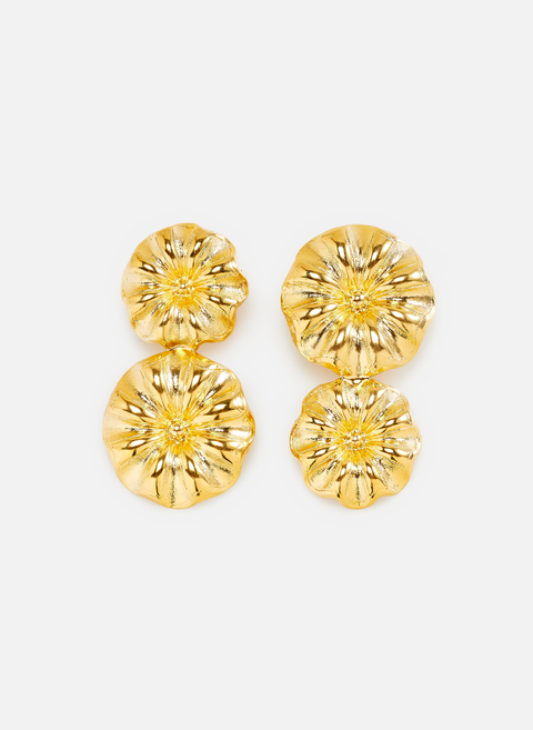DESTREE Gold Daisy Earrings 